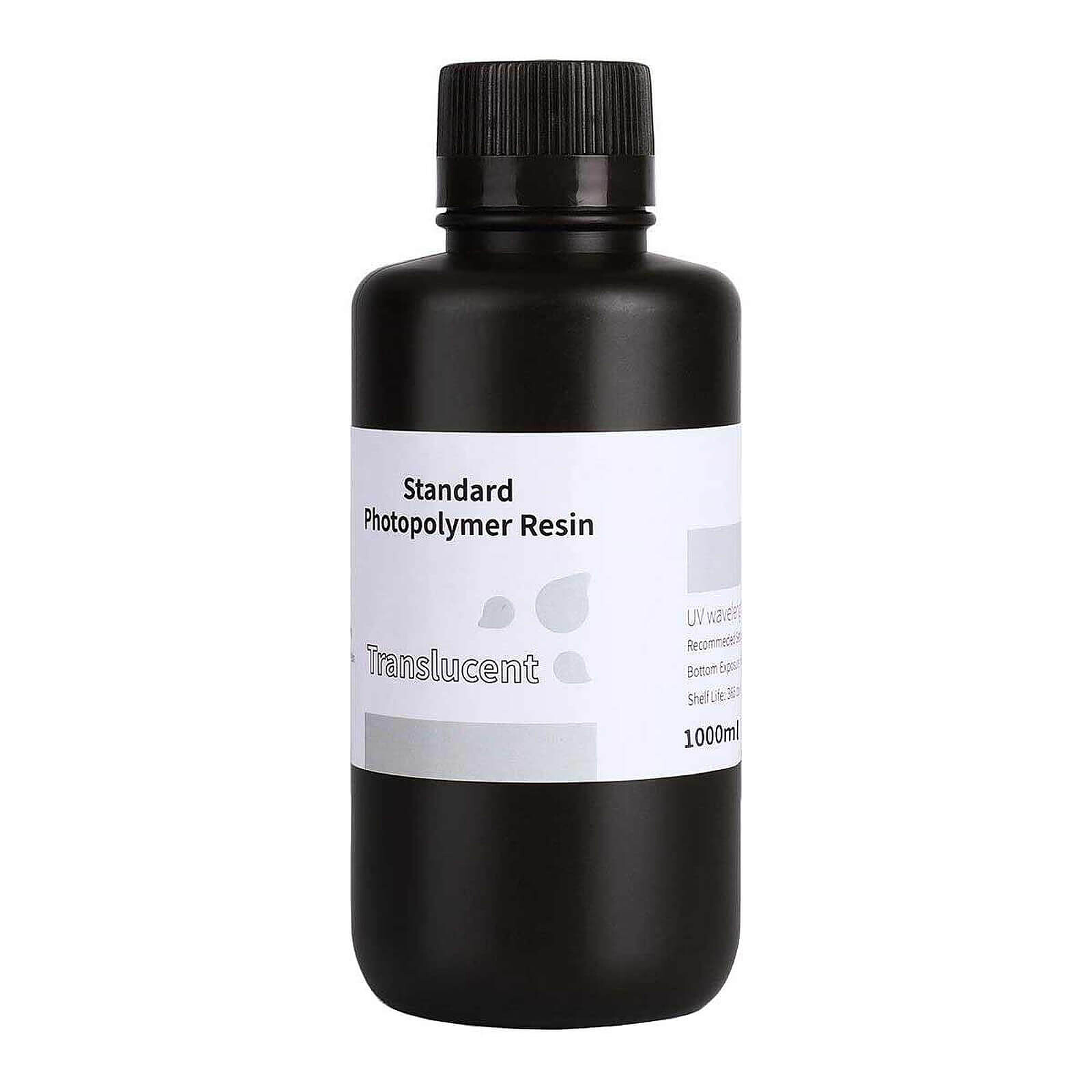 Résine 3D Elegoo Résine LCD Photopolymère Standard Translucide - 1 000 g   - Autre vue