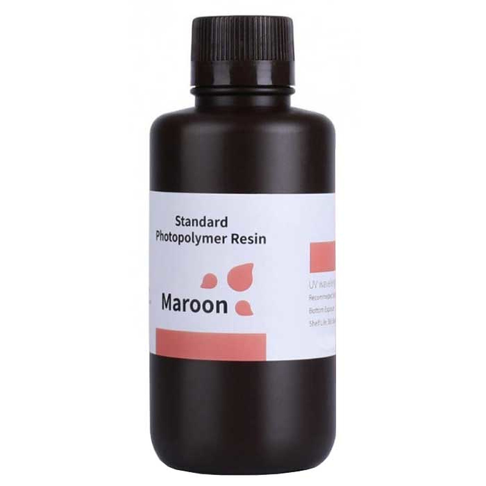 Résine 3D Elegoo Résine LCD Photopolymère Standard Marron - 500 g   - Autre vue