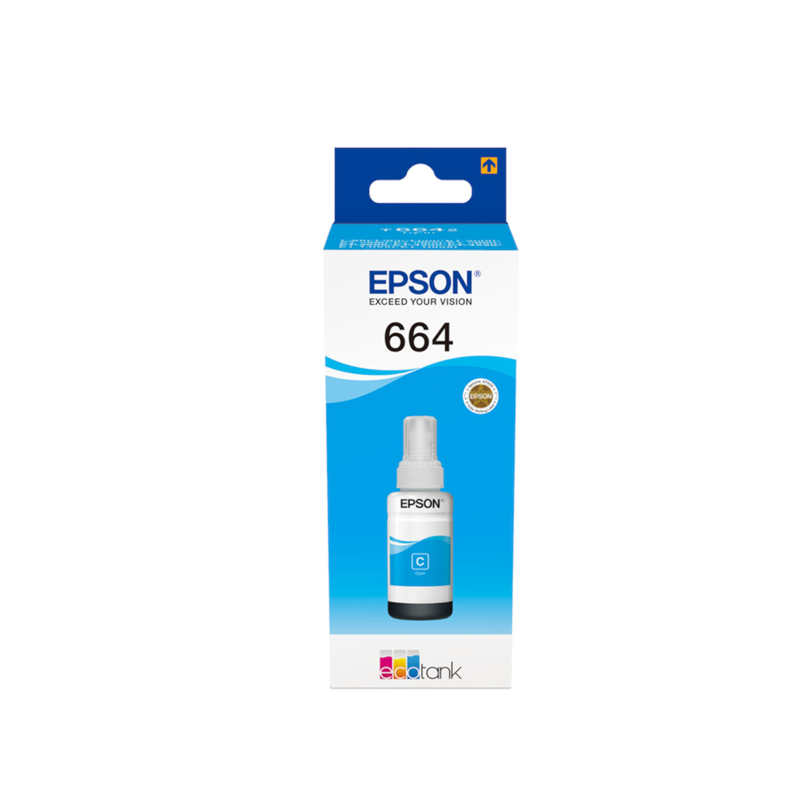 Cartouche d'encre Epson EcoTank Cyan 664  - Autre vue