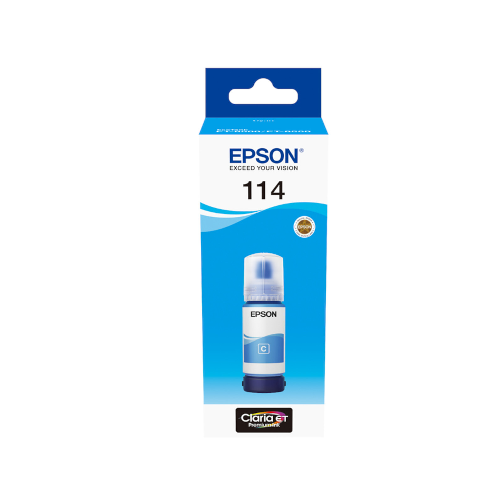 Cartouche d'encre Epson 114 EcoTank Cyan - Autre vue
