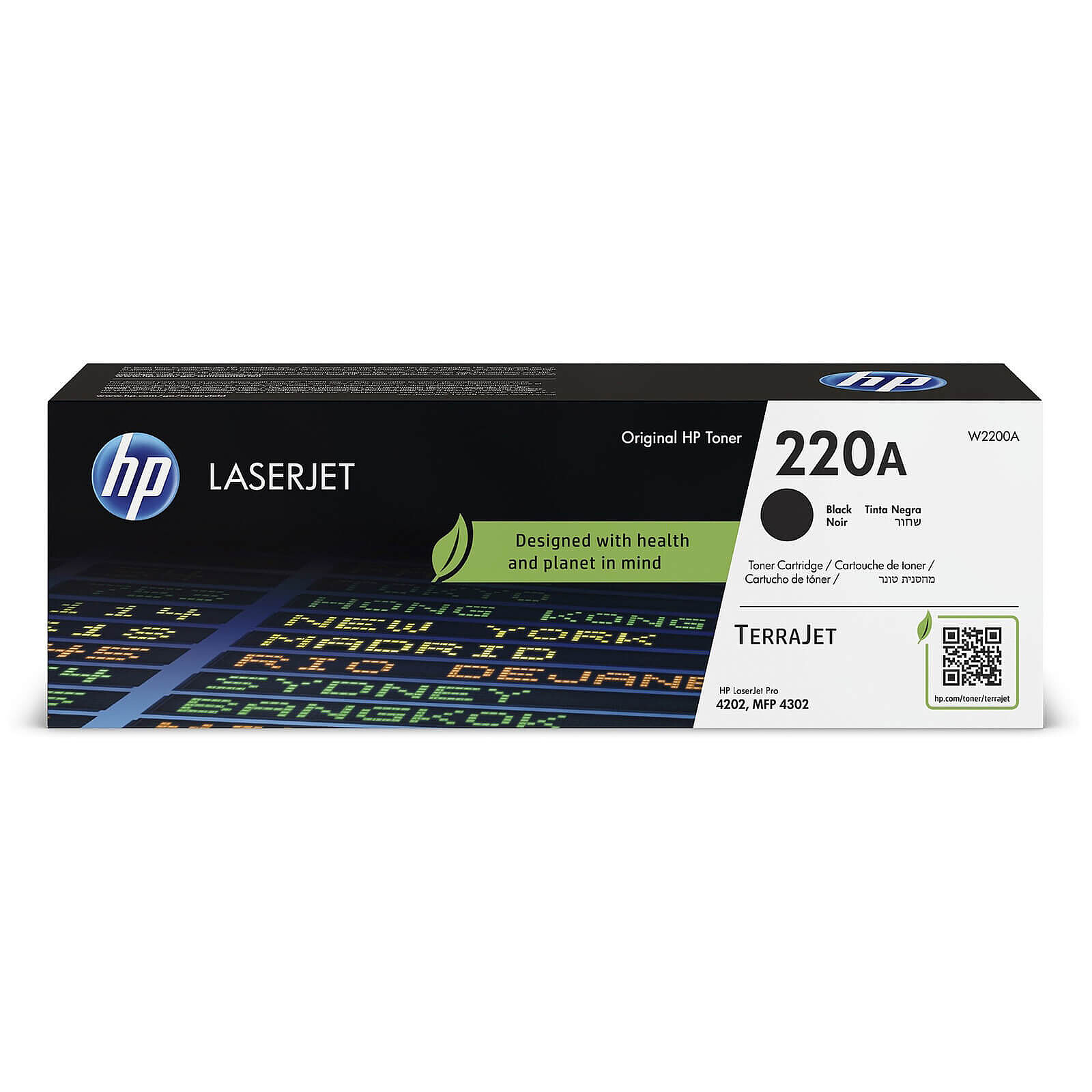 Toner HP 220A (W2200A) - Noir - Autre vue