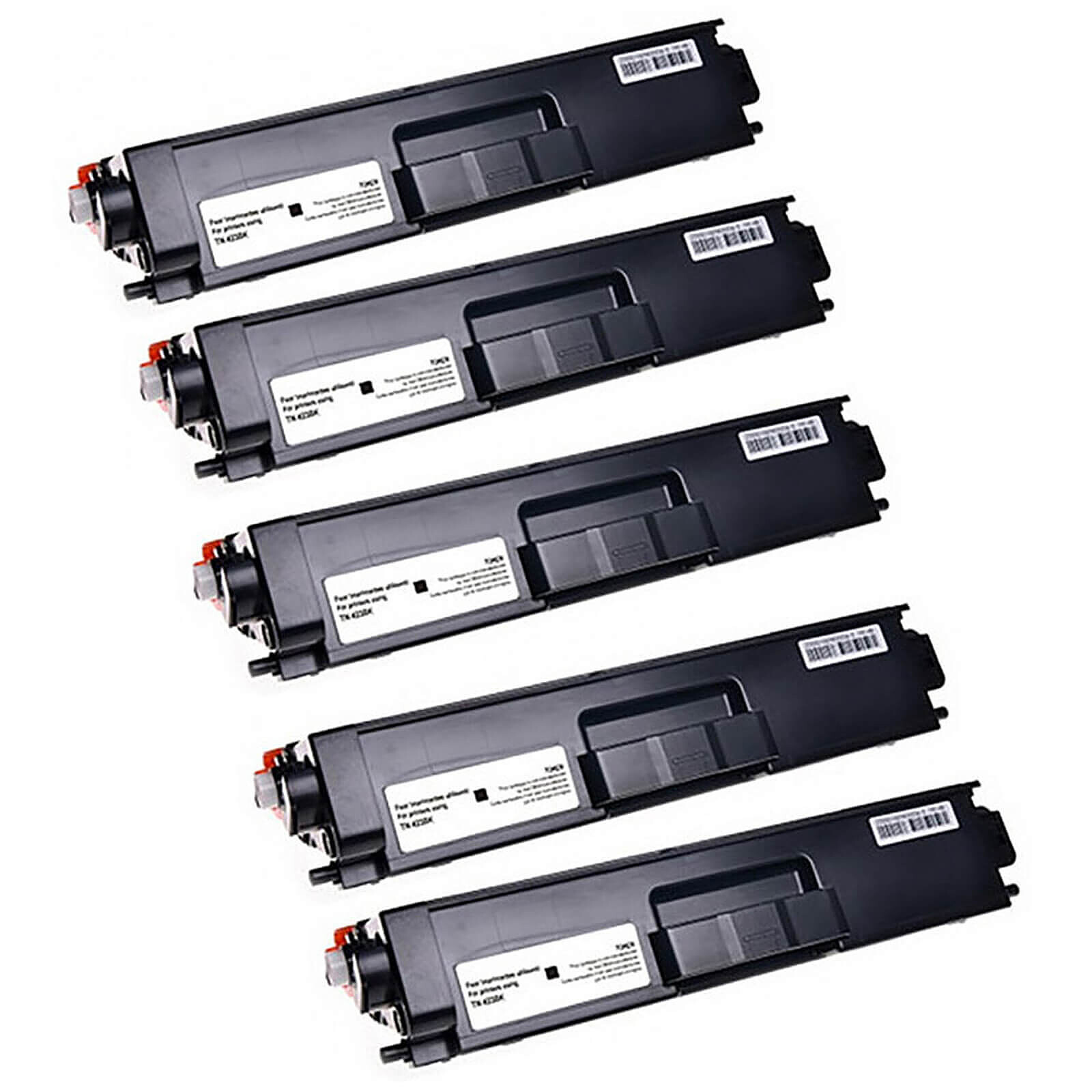 Toner Brother B.423B - Noir Pack x5 - Autre vue