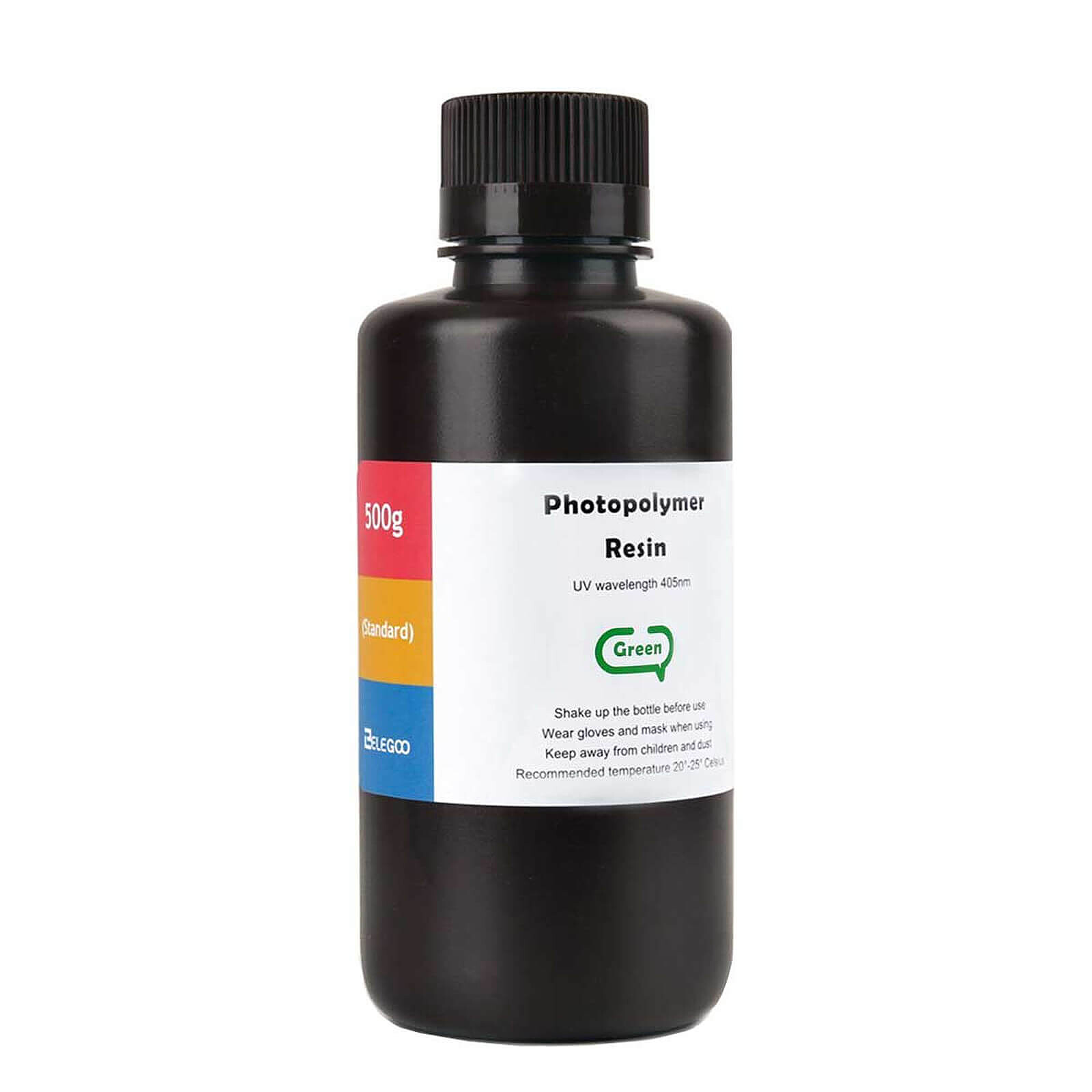 Résine 3D Elegoo Résine Photopolymère LCD ABS-Like Standard Vert - 1 000 g - Autre vue