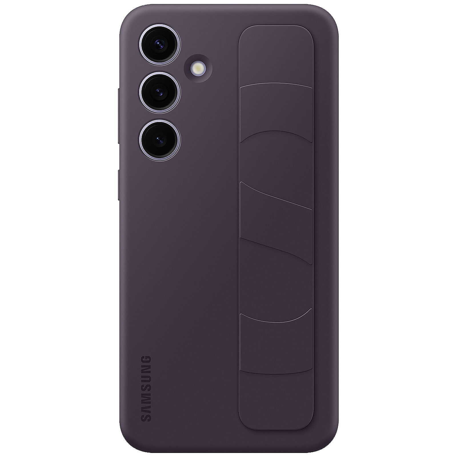 Coque et housse Samsung Coque silicone avec Lanière (Violet) - Samsung Galaxy S24+ - Autre vue