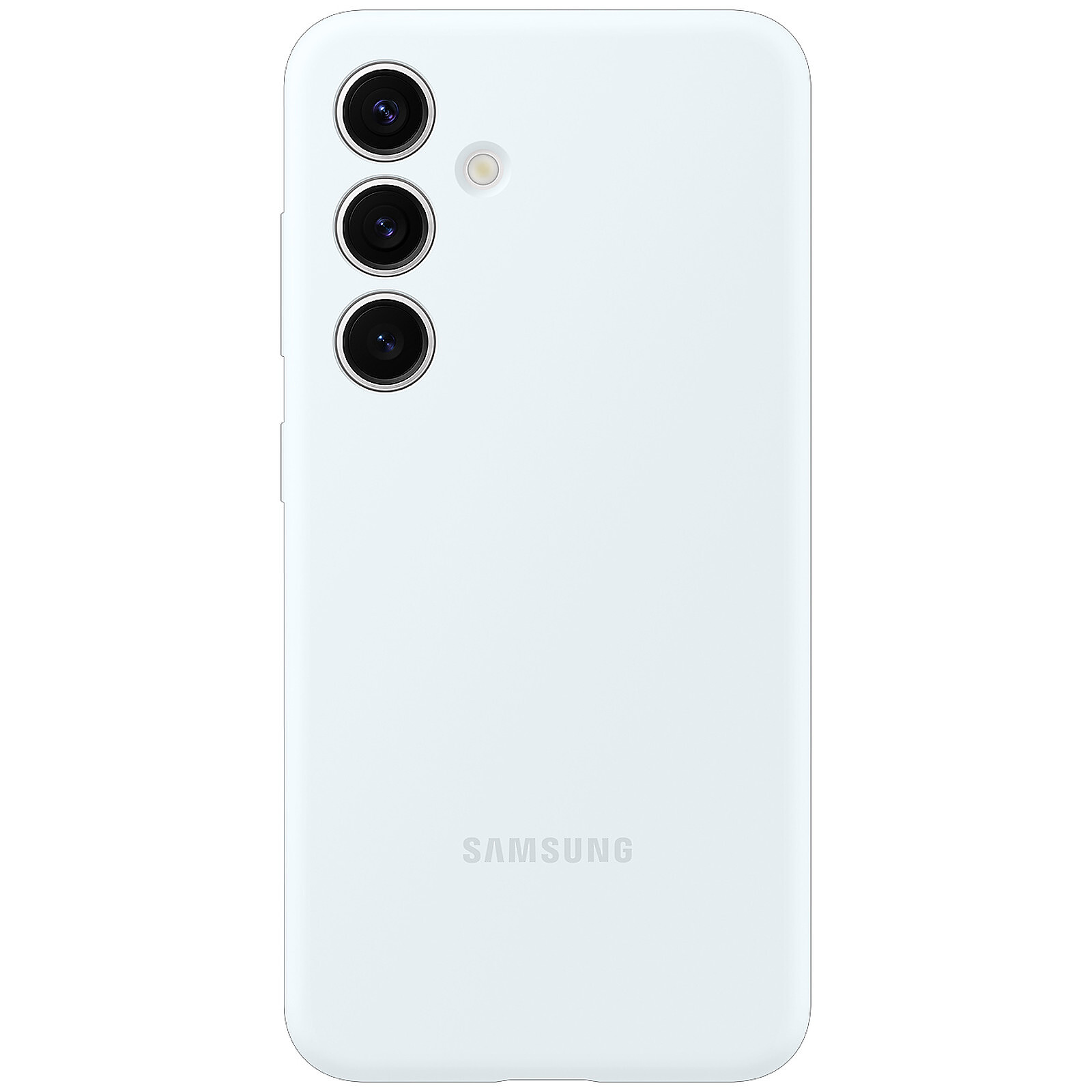 Coque et housse Samsung Coque Silicone Blanc Galaxy S24 - Autre vue