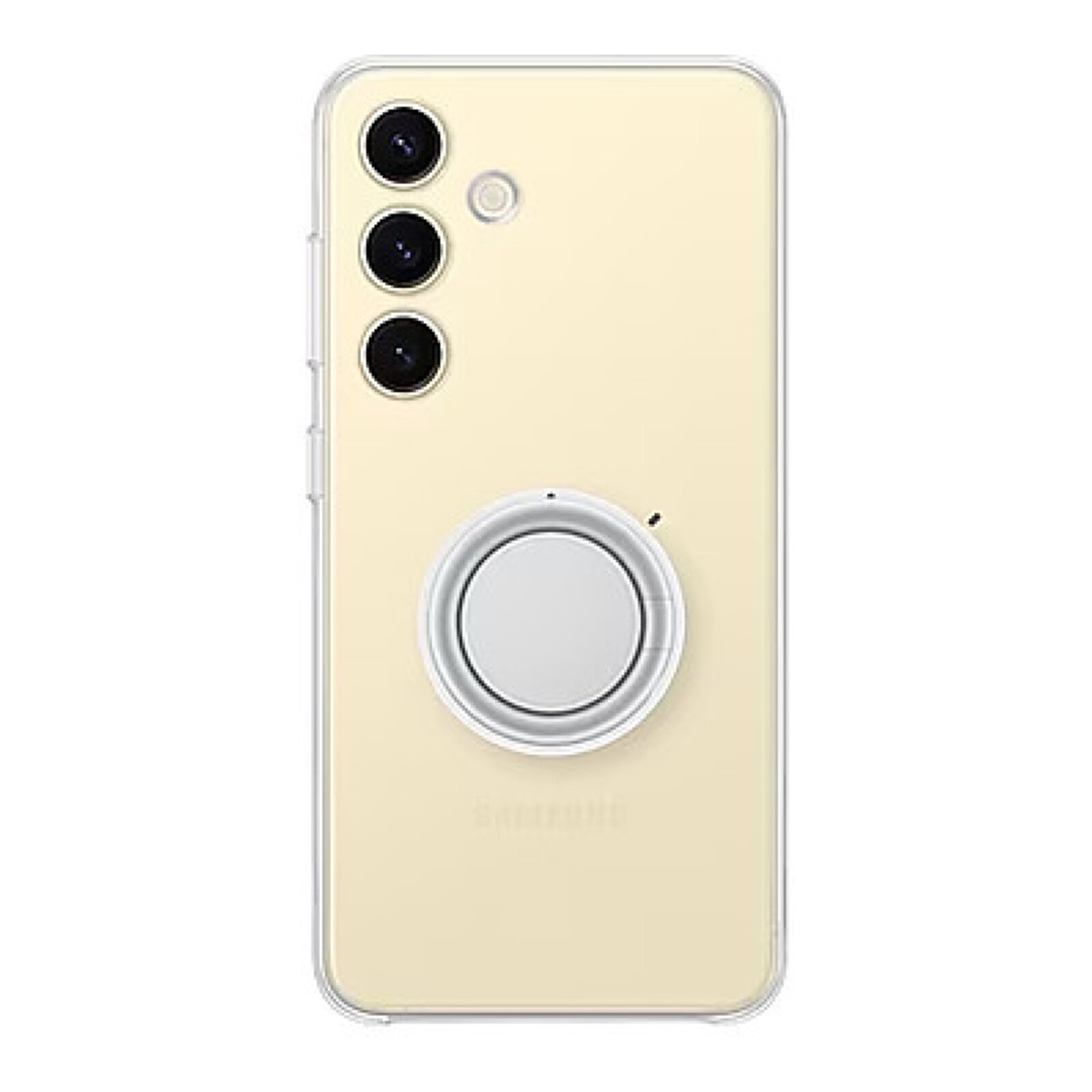 Coque et housse Samsung Coque transparente avec support amovible - Galaxy S24 - Autre vue