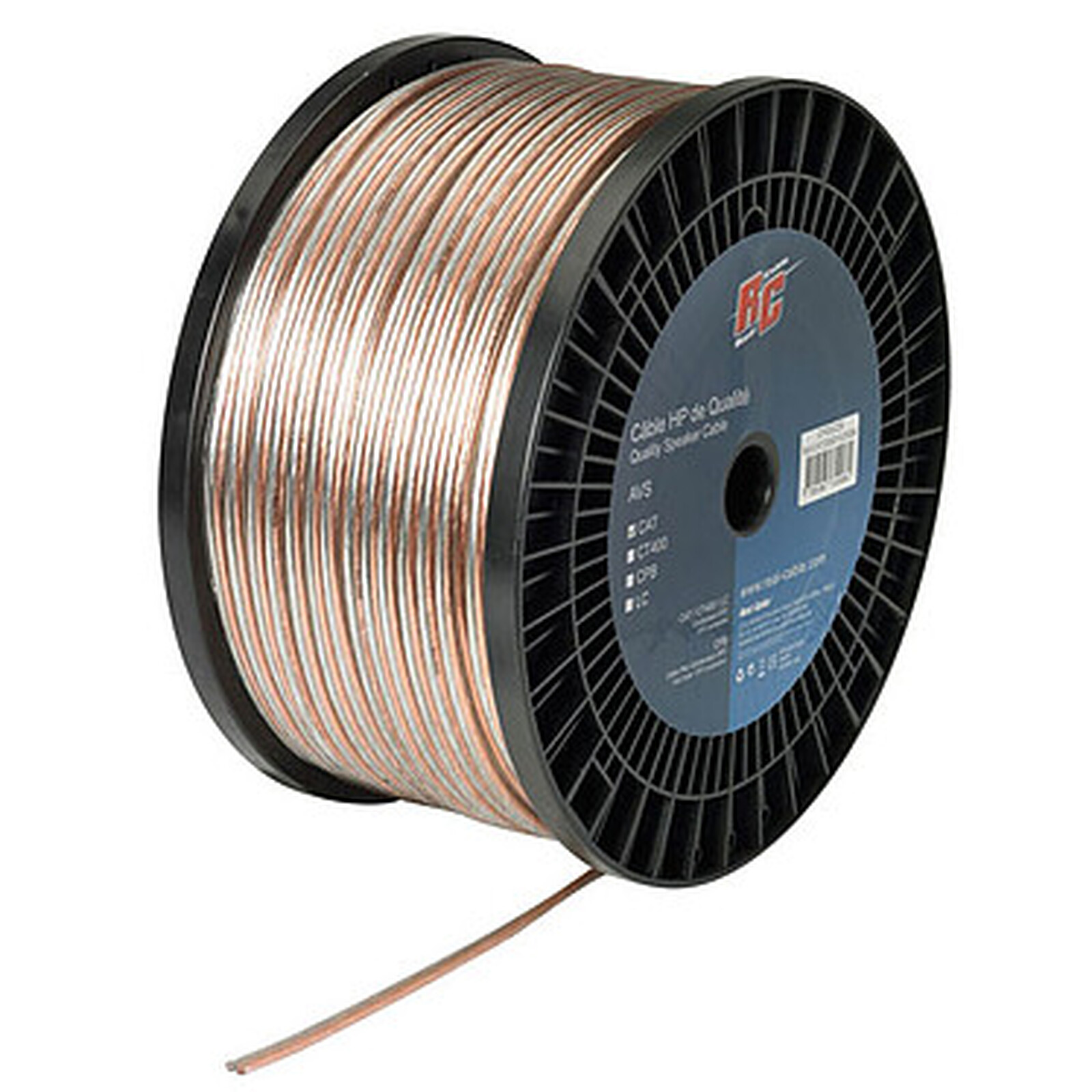 Câble d'enceintes Real Cable CAT150020 - 10 m - Autre vue