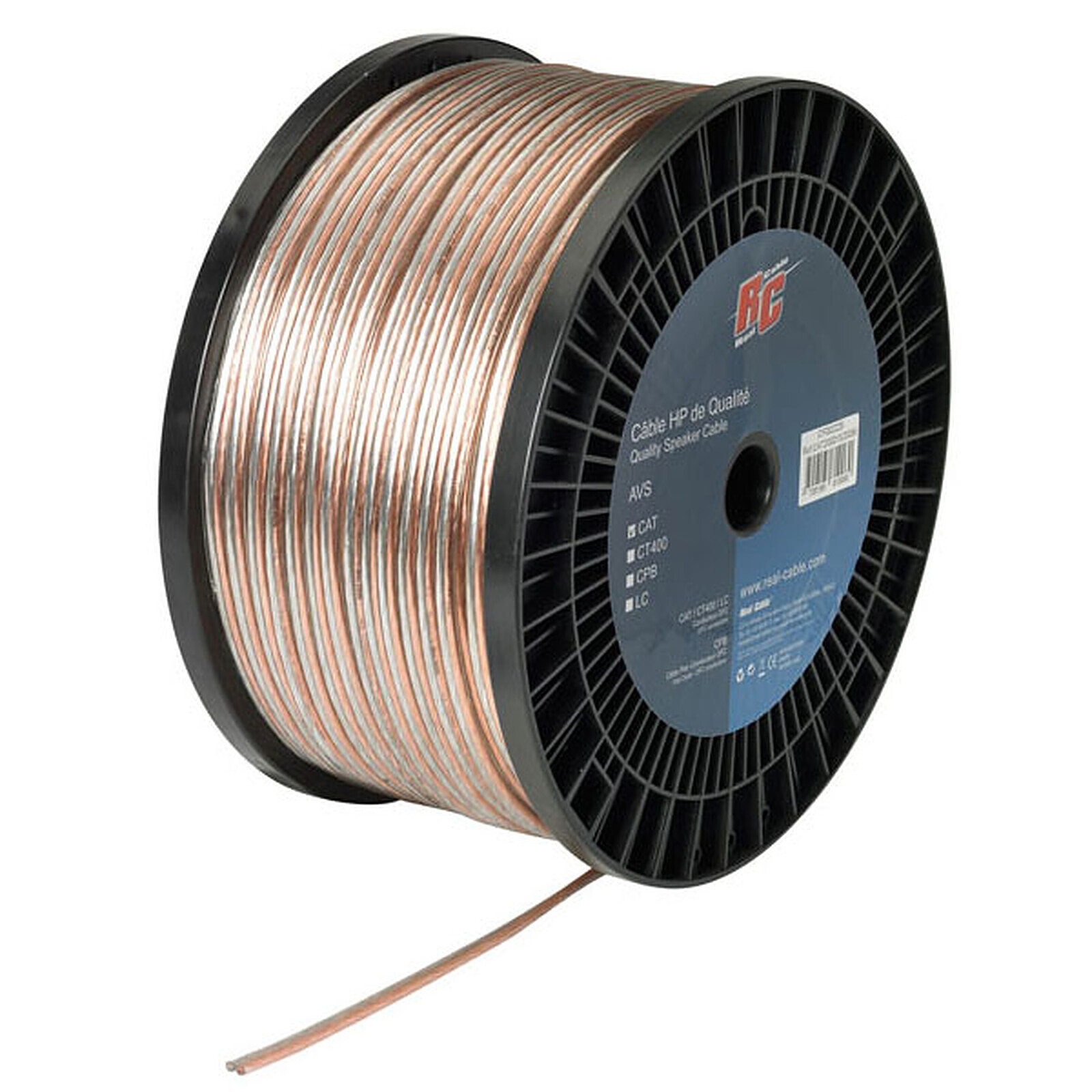Câble d'enceintes Real Cable CAT250015 - Autre vue