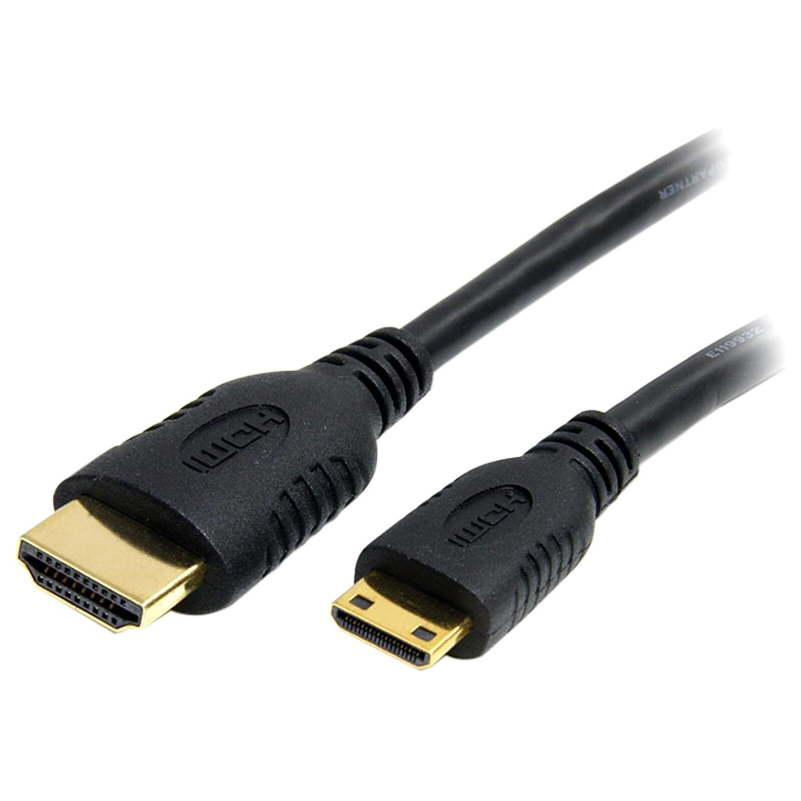 Câble HDMI StarTech.com Câble mini HDMI / HDMI High Speed Ethernet- 2 m - Autre vue