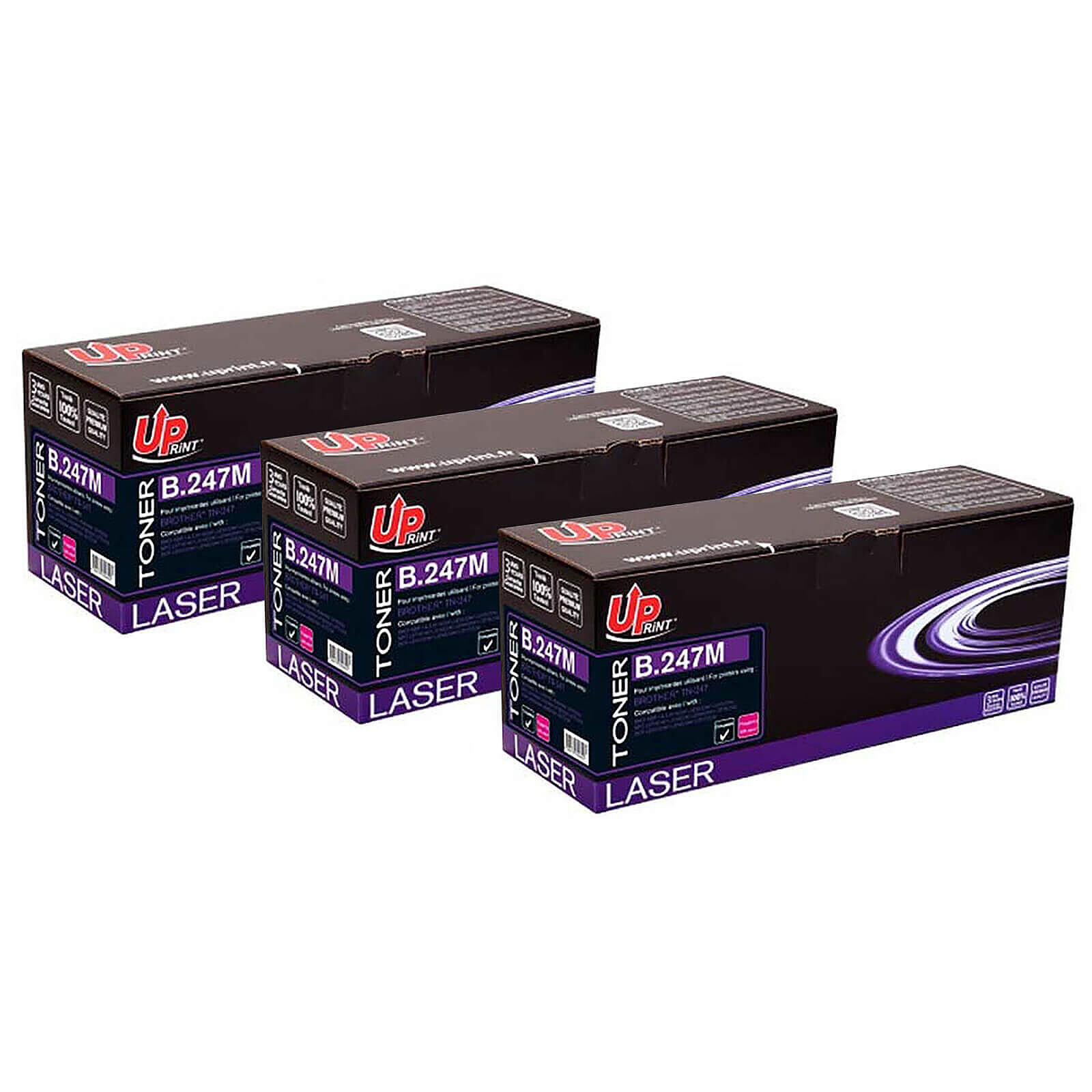 Toner UPrint B.247M Multipack - Magenta - Autre vue