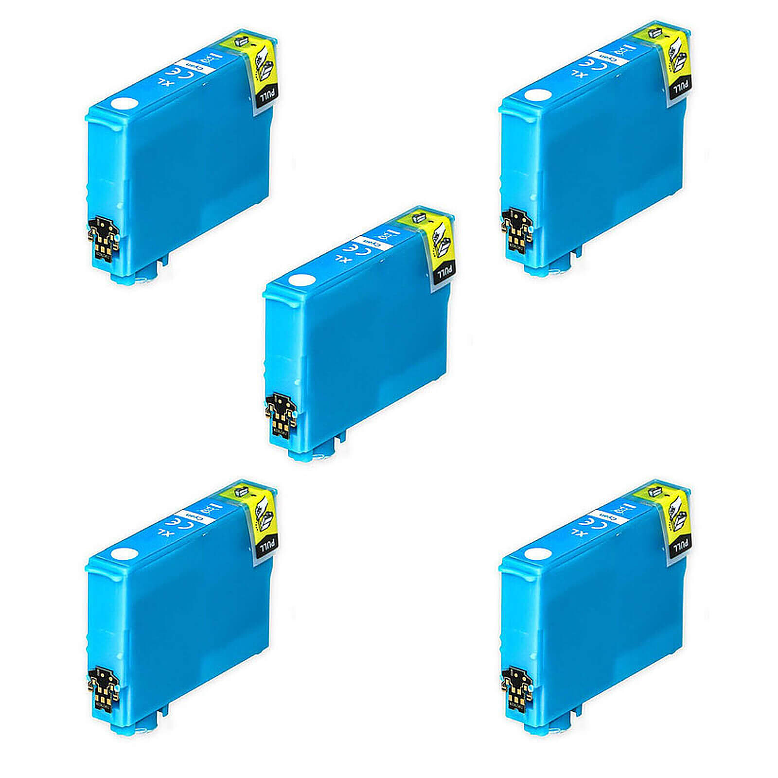 Cartouche d'encre Cartouches E-603XLC - Cyan x 5 - Autre vue