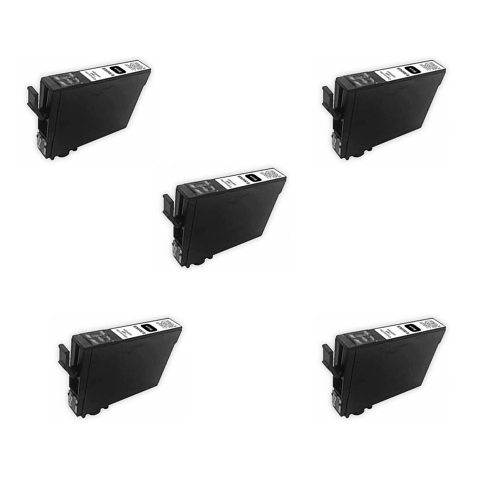 Cartouche d'encre Cartouches E-503XL BK - Noir x 5 - Autre vue