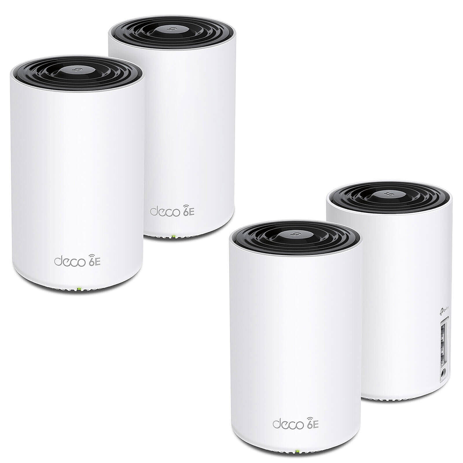 Point d'accès Wi-Fi TP-Link DECO XE75 - Pack de 4 - Autre vue