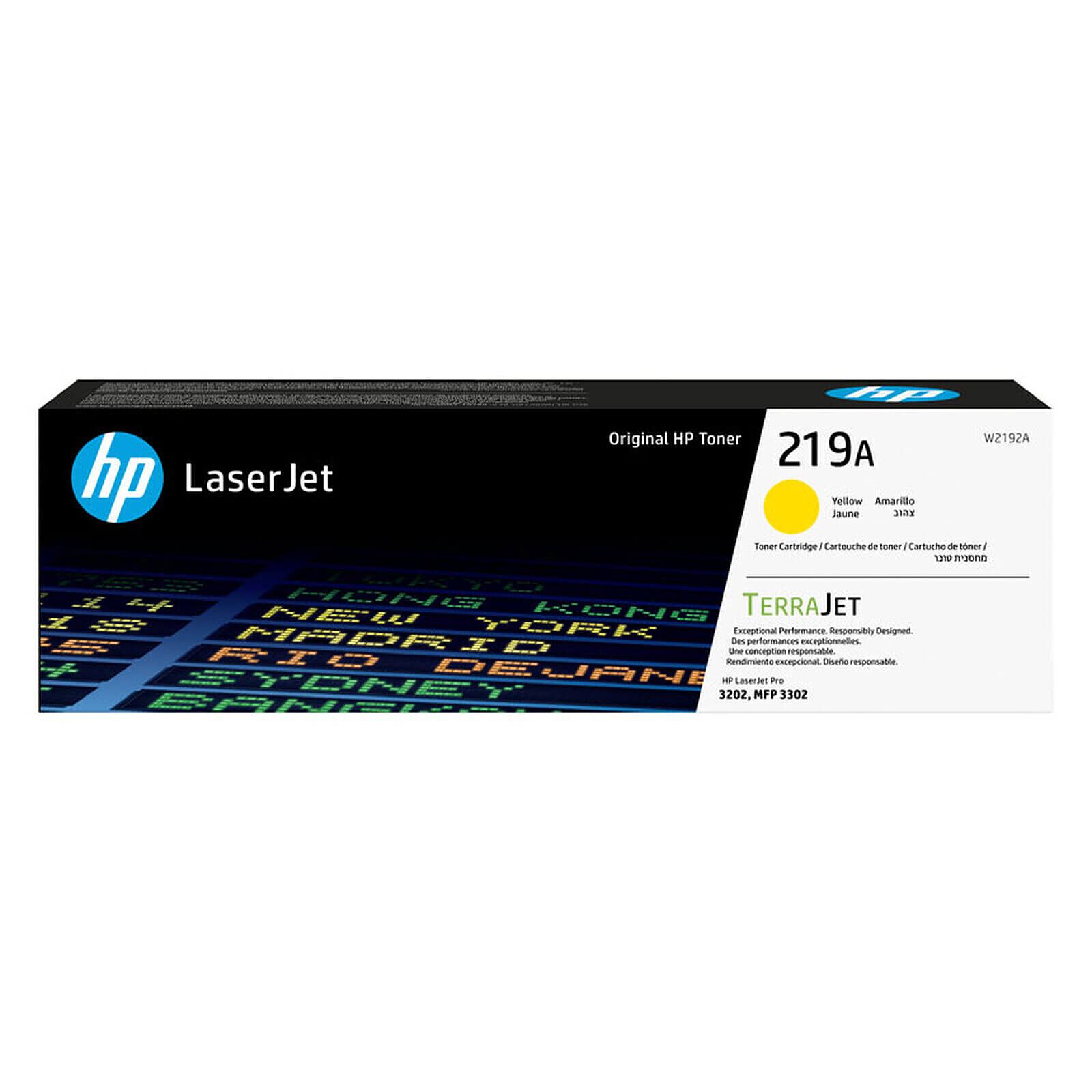Toner HP 219A (W2192A) - Jaune - Autre vue