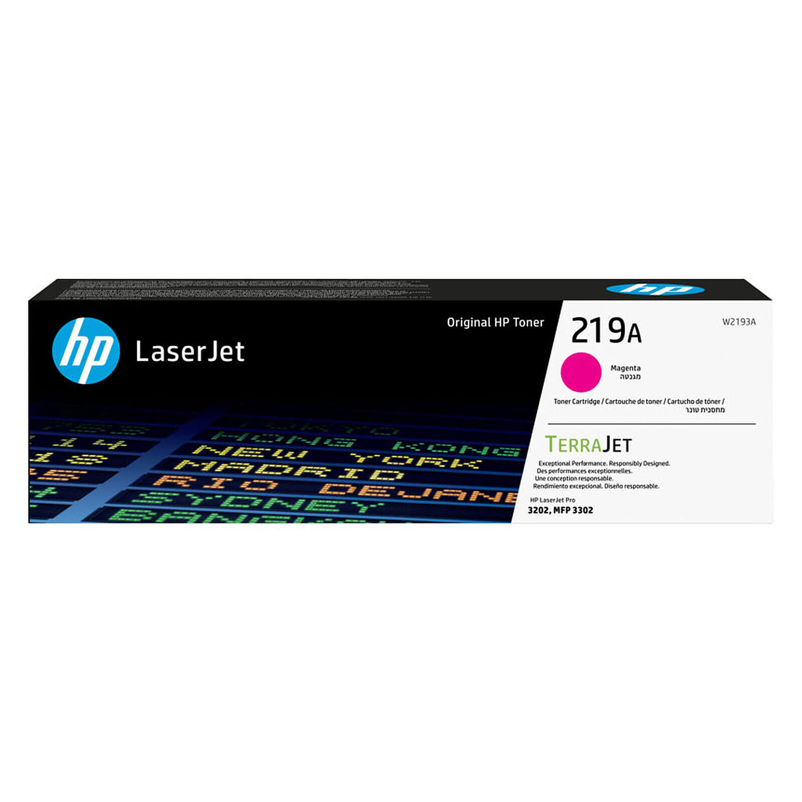 Toner HP 219A (W2193A) - Magenta - Autre vue