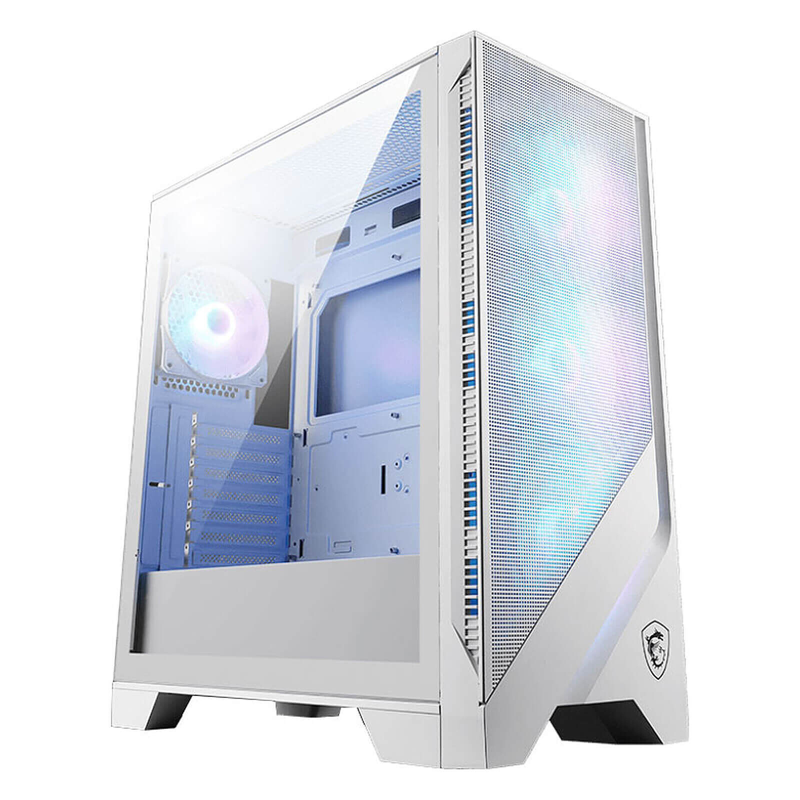 Boîtier PC MSI MAG FORGE 320R AIRFLOW - Blanc - Autre vue