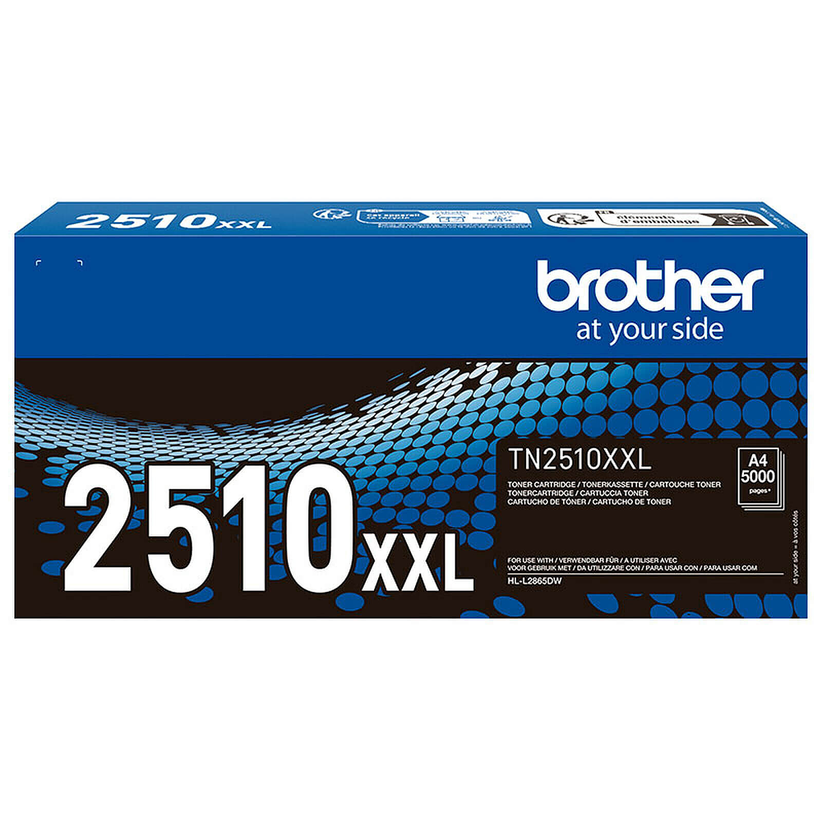 Toner Brother TN-2510XXL - Noir - Autre vue