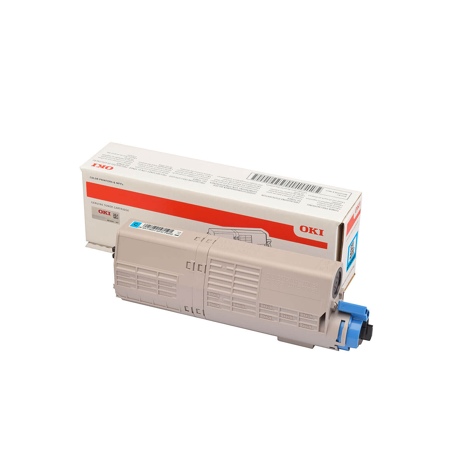 Toner Oki 46490403 - Cyan - Autre vue