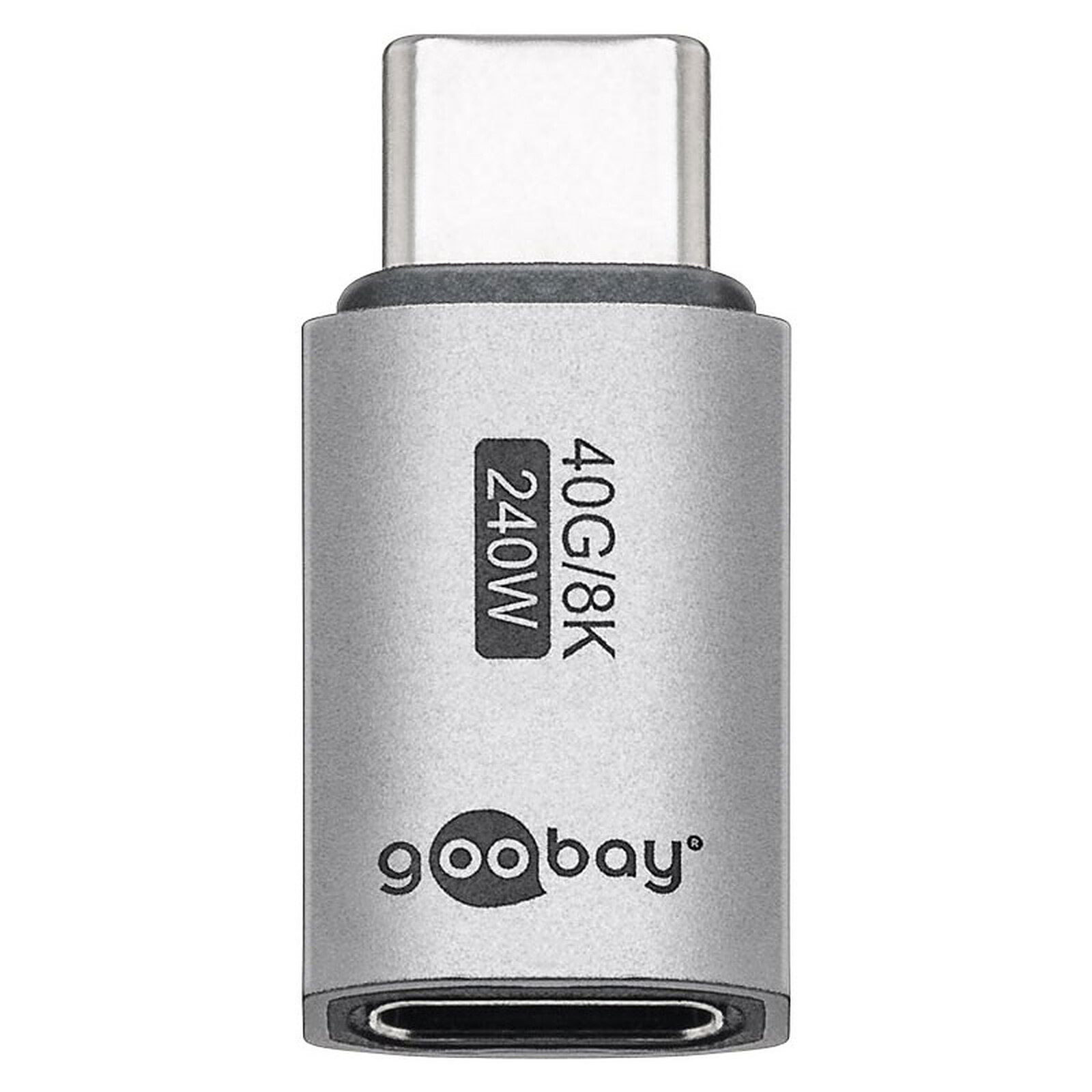 Câble USB Goobay Adaptateur USB-C Mâle vers USB-C Femelle - Autre vue