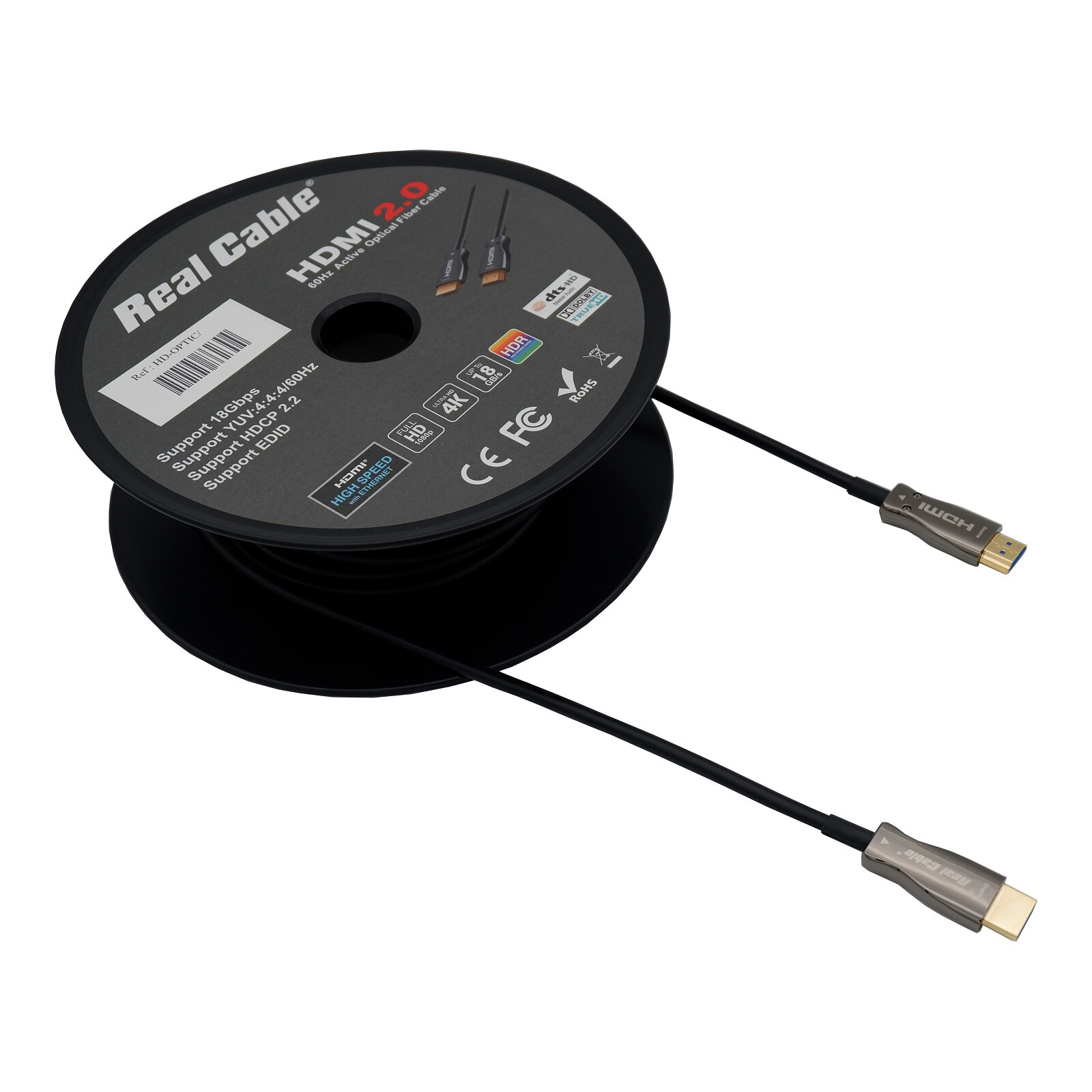 Câble HDMI Real Cable HD-OPTIC - 100 m - Autre vue
