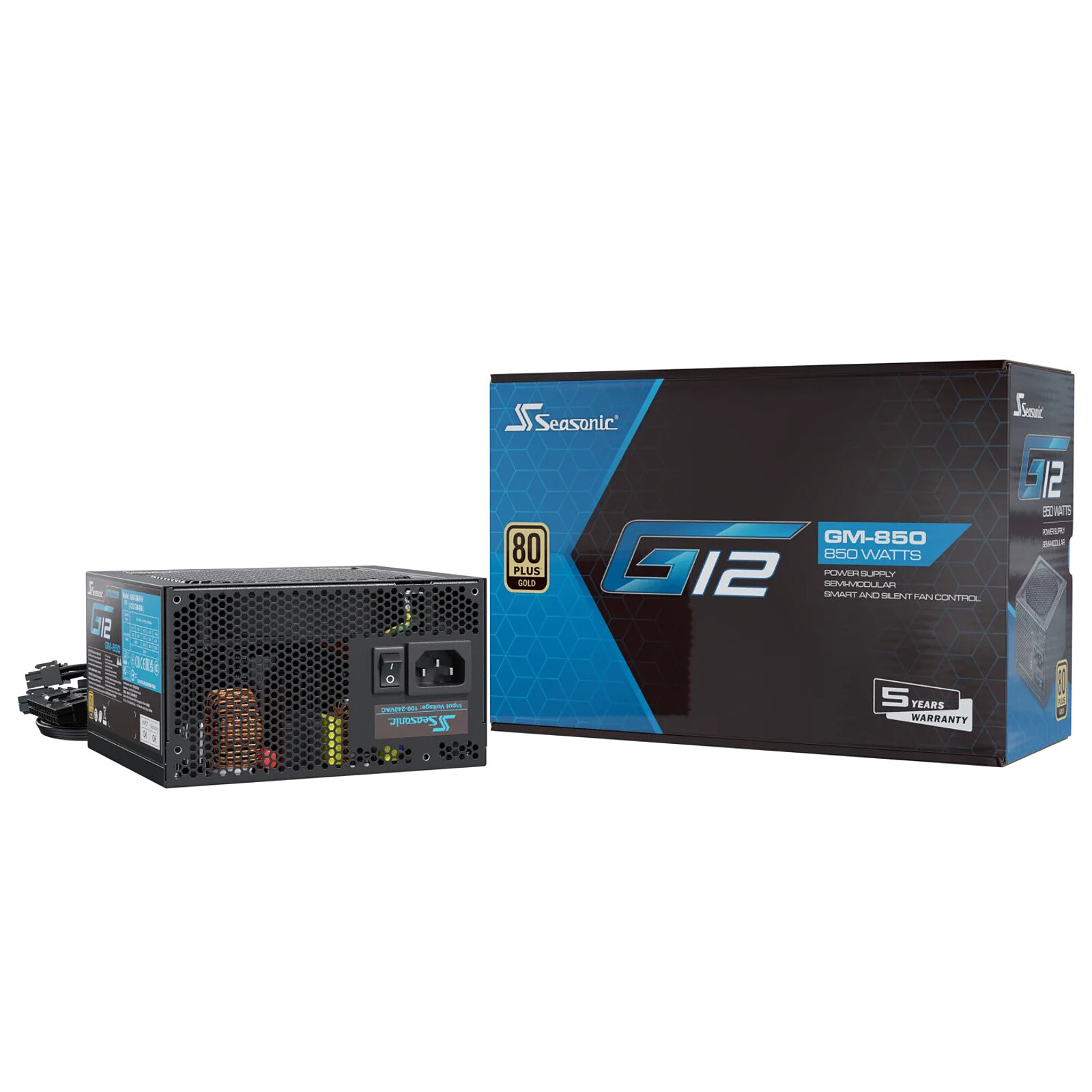 Alimentation PC Seasonic G12 GM-850 (2024) - Autre vue