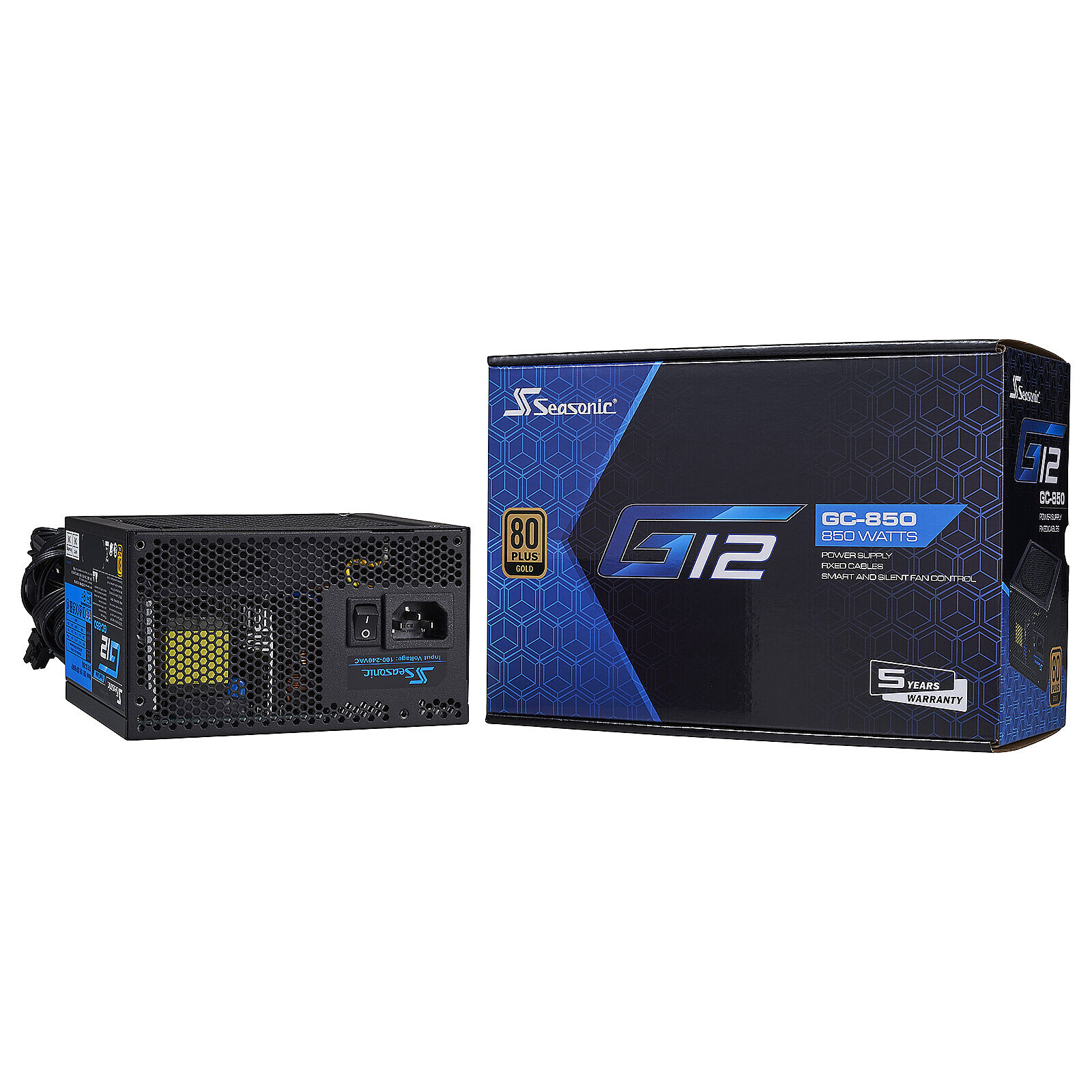 Alimentation PC Seasonic G12 GC-850 (2024) - Autre vue