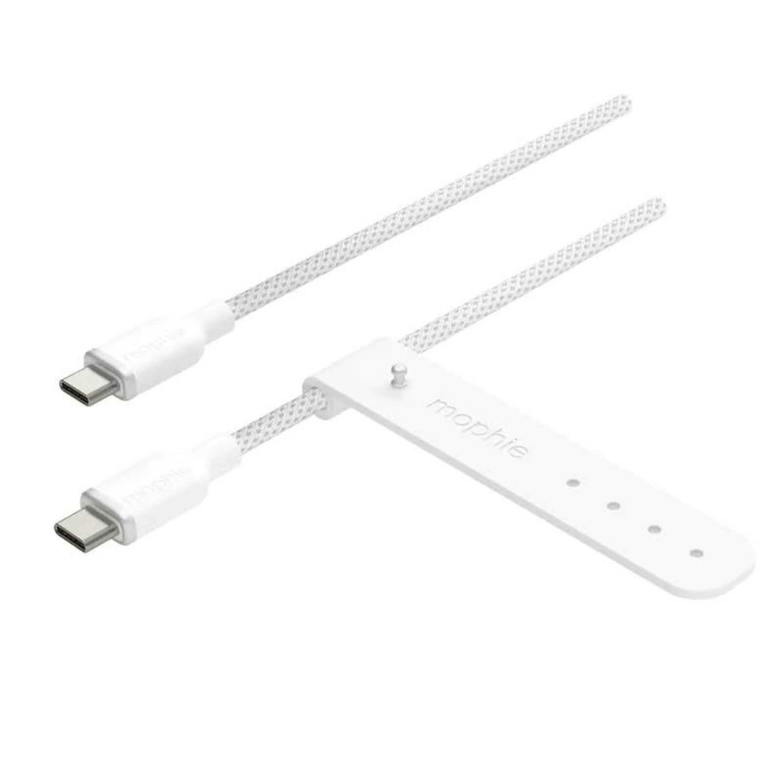 Câble USB Mophie Charge Stream USB-C to USB-C Blanc - 3 m - Autre vue