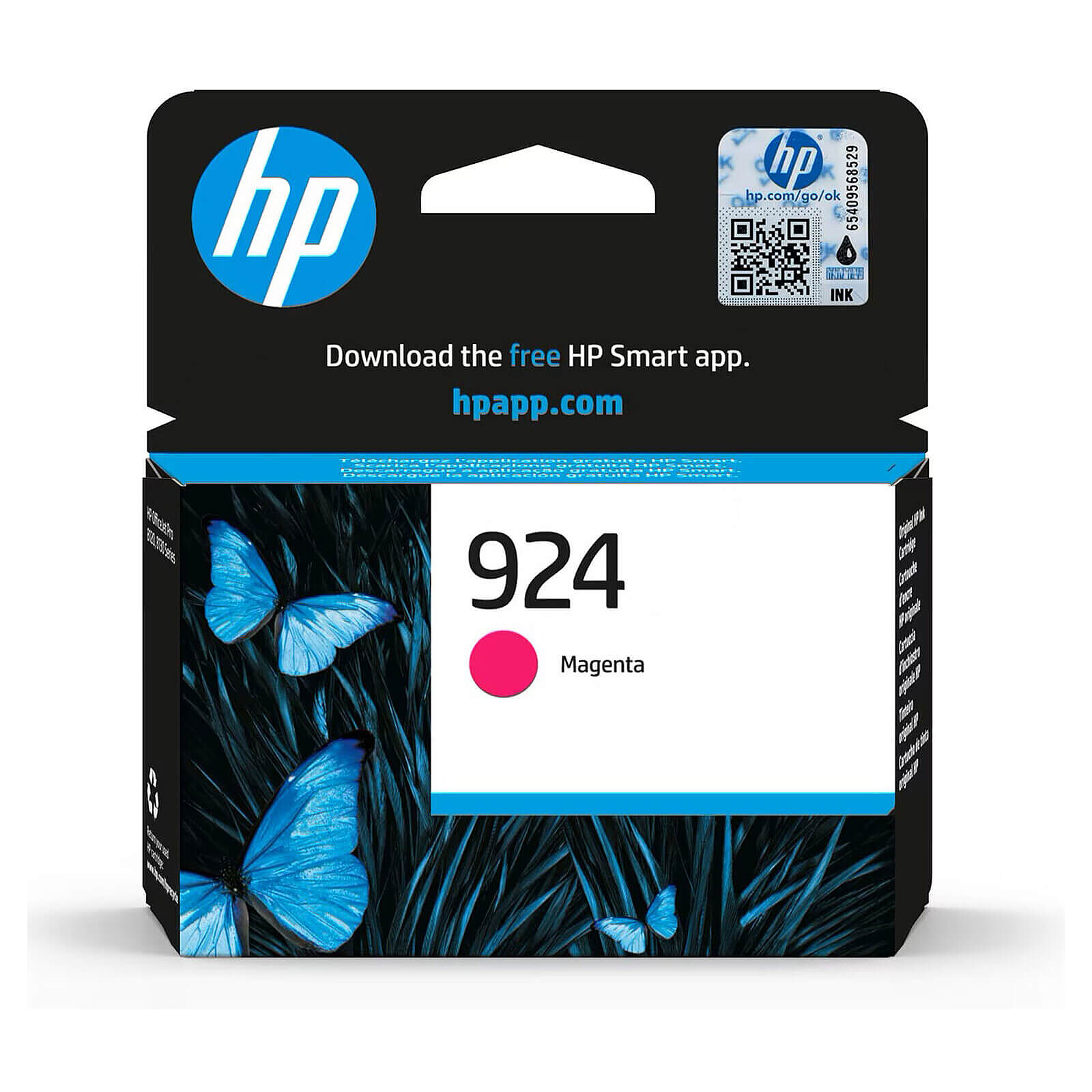 Cartouche d'encre HP 924 (4K0U4NE) - Magenta - Autre vue