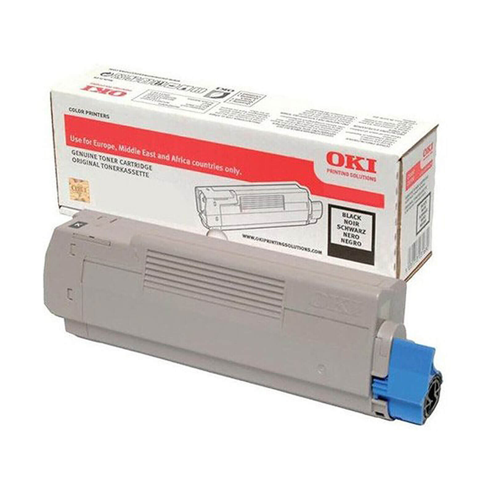 Toner Oki 46508712 - Noir - Autre vue