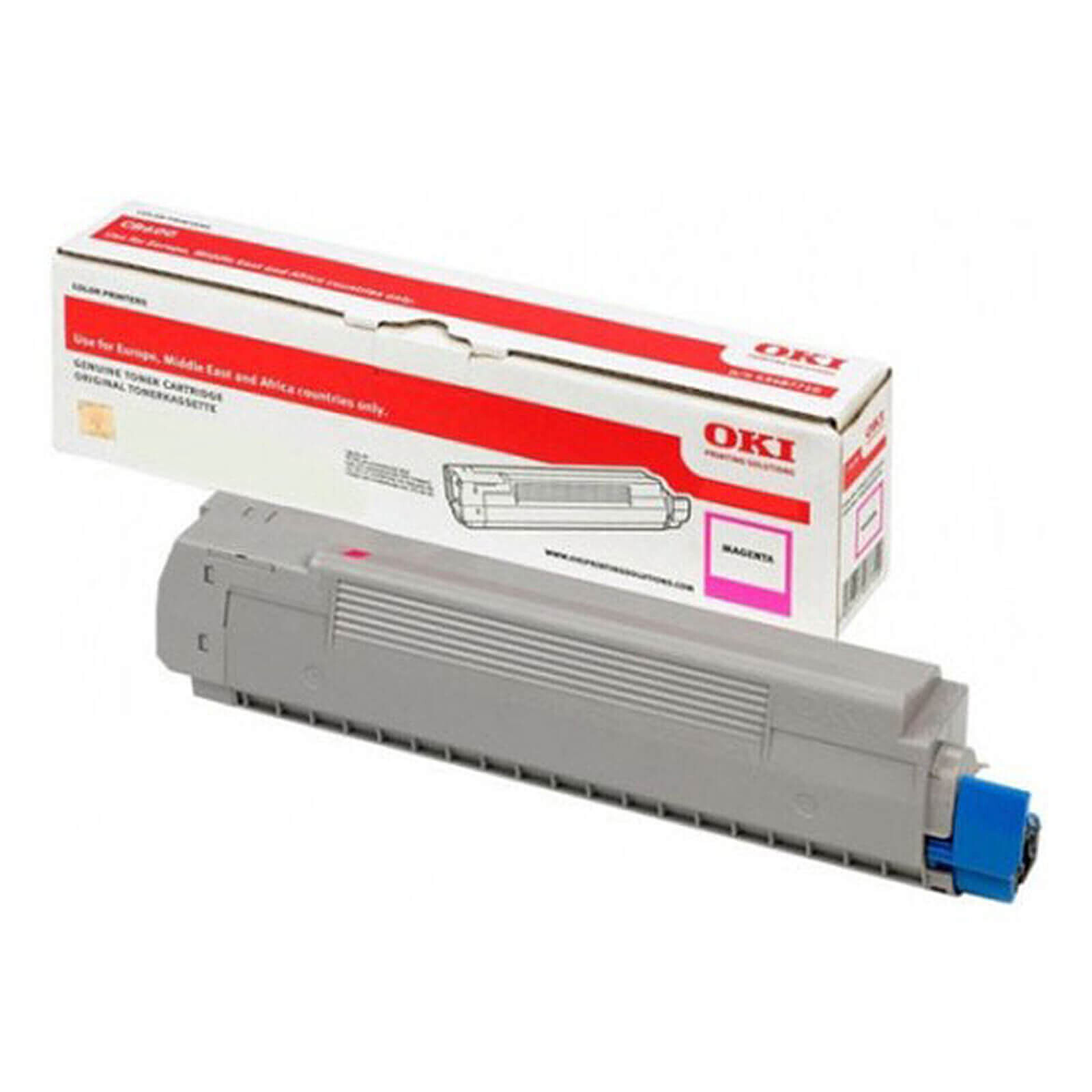 Toner Oki 46508710 - Magenta - Autre vue