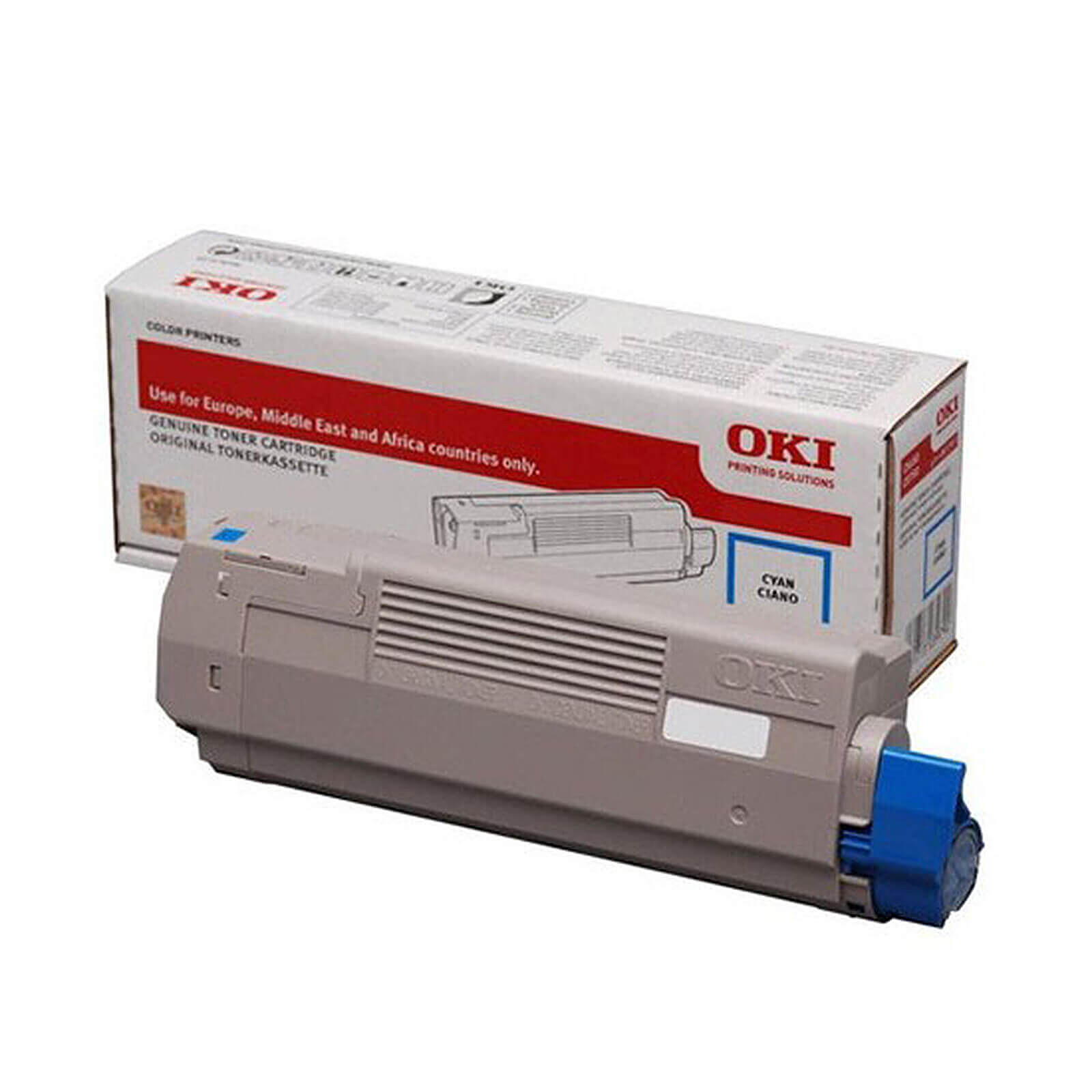 Toner Oki 46508711 - Cyan - Autre vue