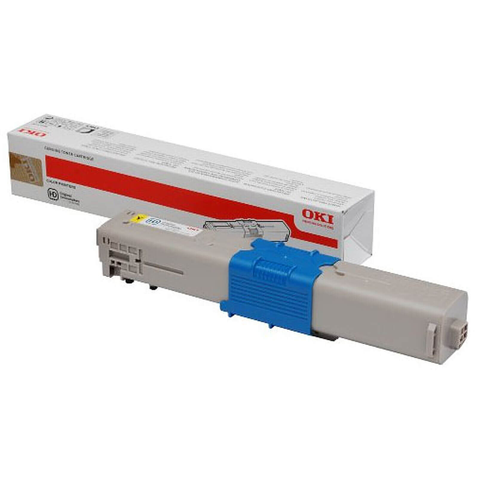Toner Oki 46508713 - Jaune - Autre vue