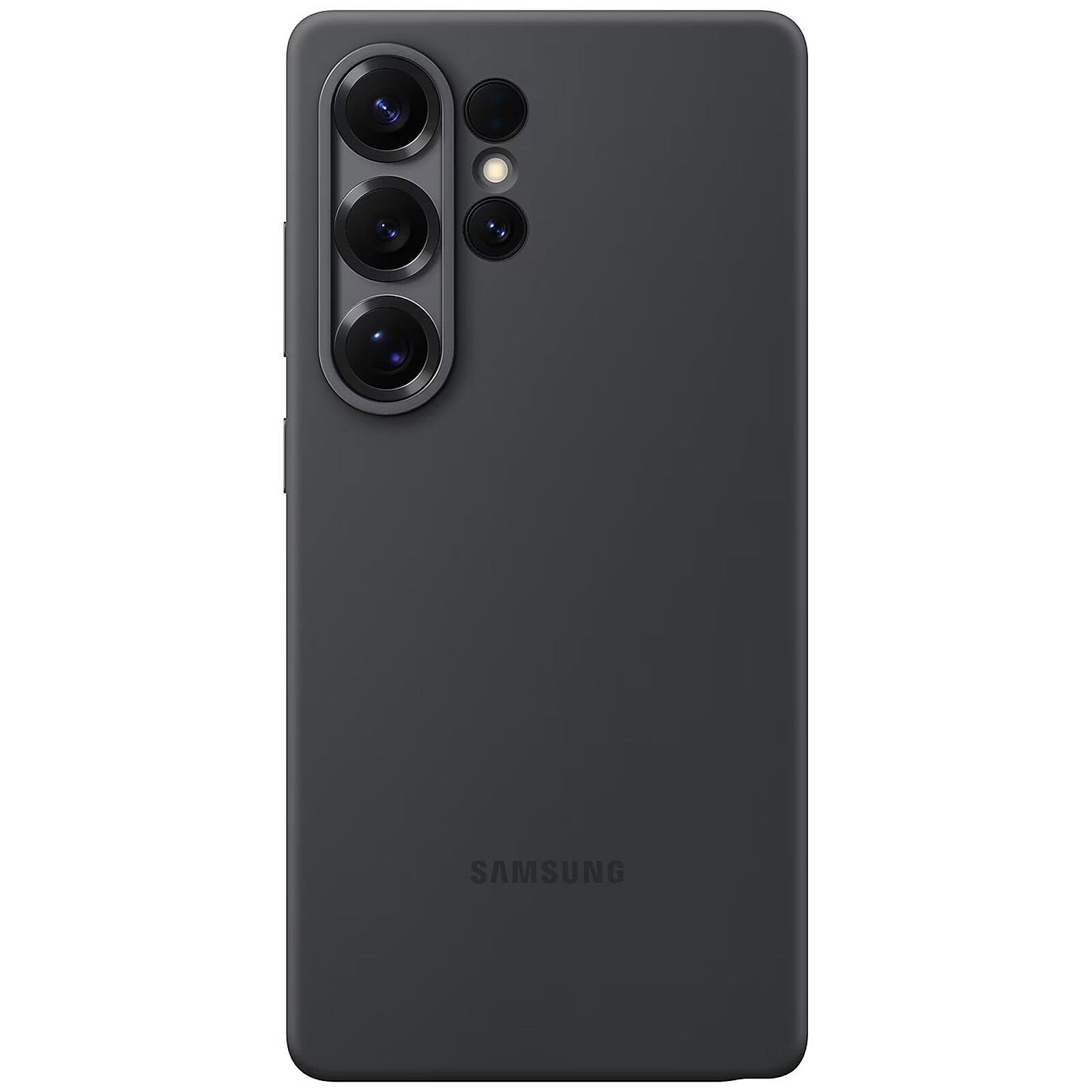 Coque et housse Samsung coque Silicone Noir - Galaxy S25 Ultra - Autre vue