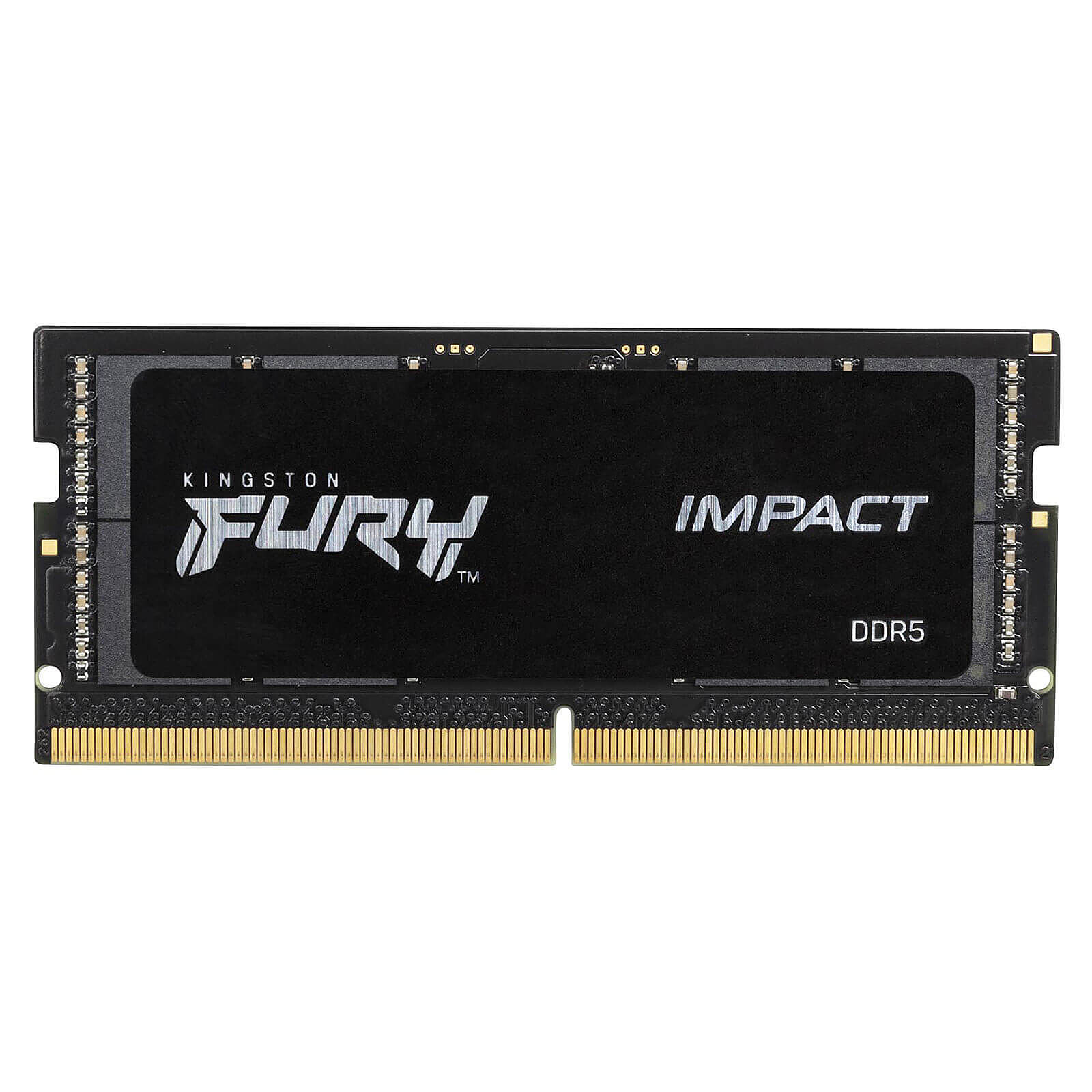 Mémoire RAM Kingston Fury Impact SO-DIMM - 1 x 32 Go (32 Go) - DDR5 5600 MHz - CL40 - Autre vue