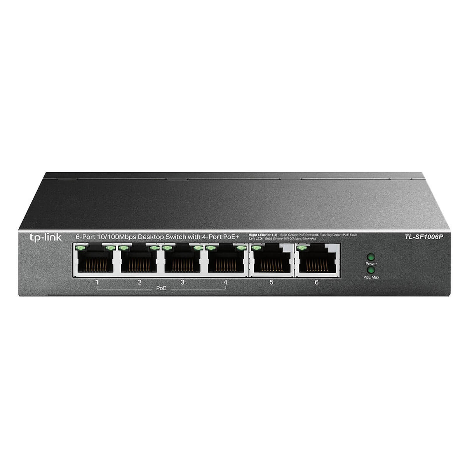 Switch et Commutateur TP-LINK TL-SF1006P - Autre vue