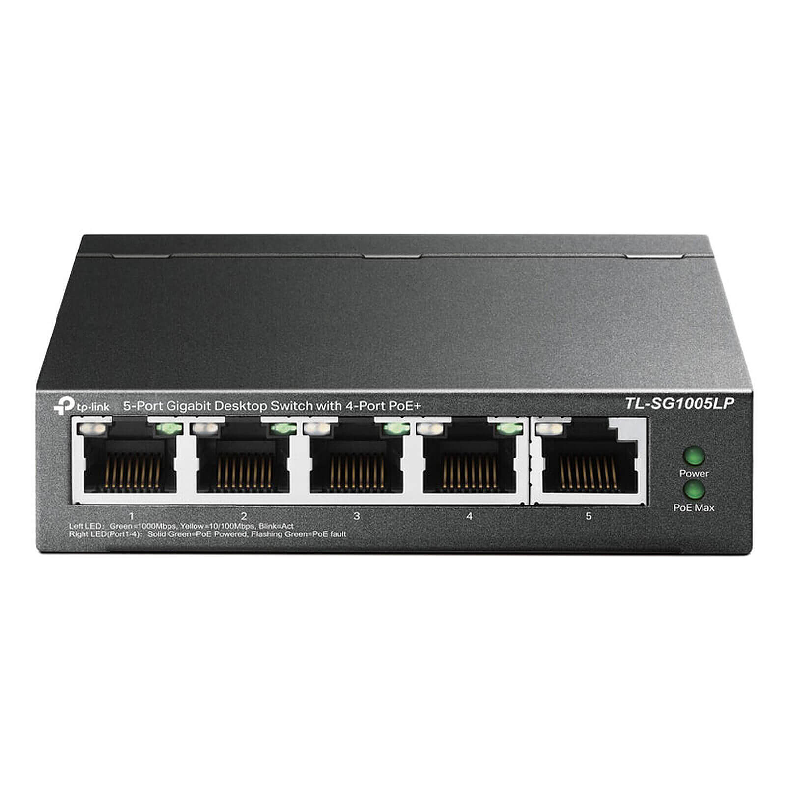 Switch et Commutateur TP-LINK TL-SG1005LP - Autre vue