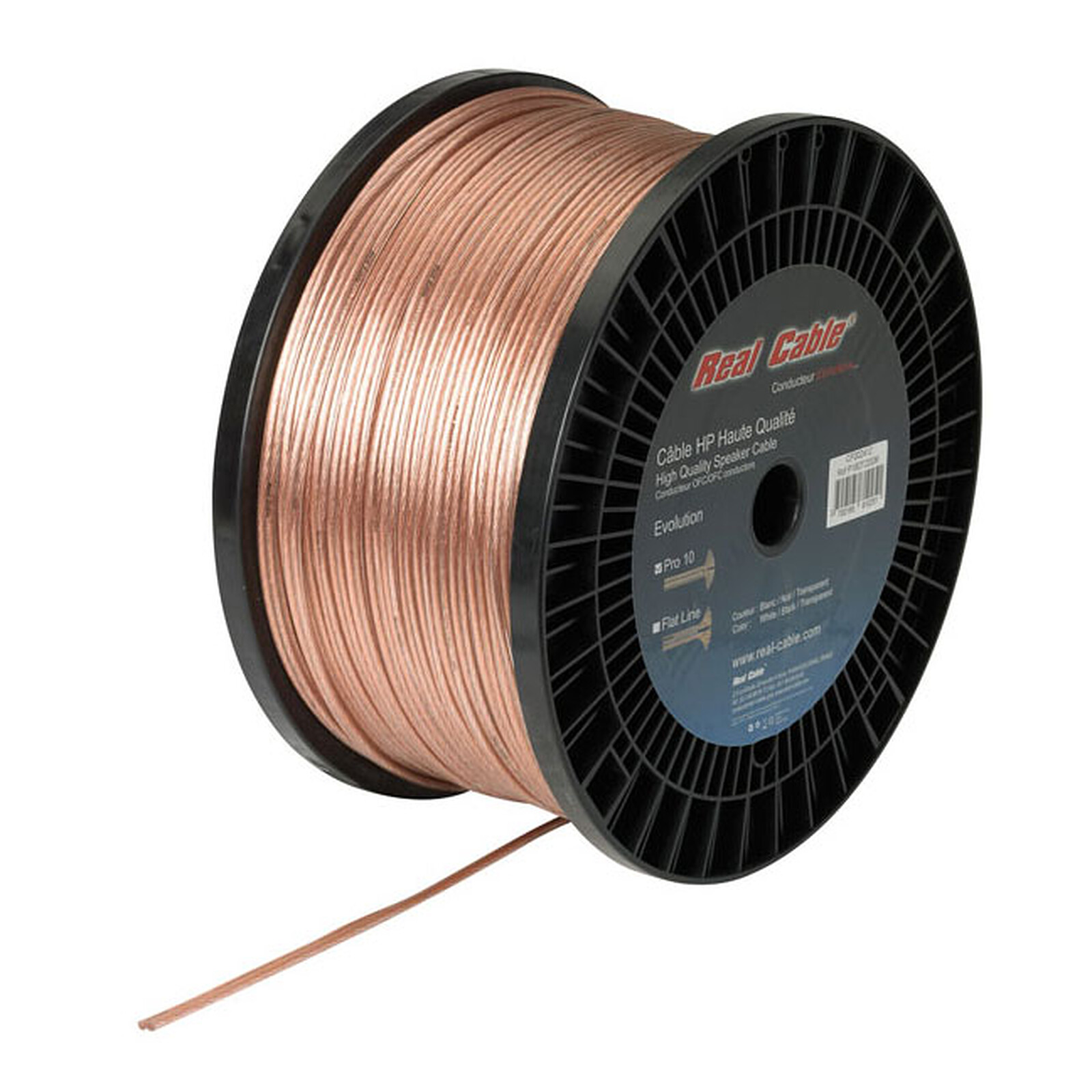 Câble d'enceintes Real Cable P160T/30M - Autre vue