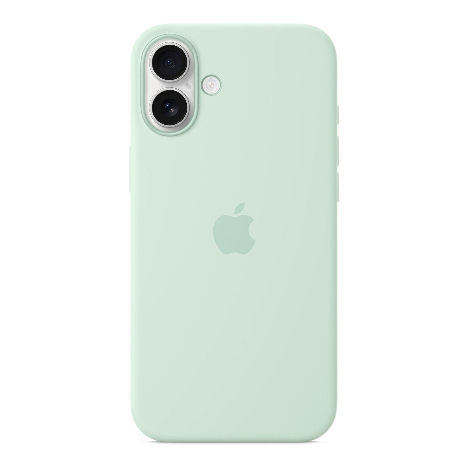 Coque et housse Apple Coque en silicone avec MagSafe pour iPhone 16 Plus - Aigue-Marine - Autre vue