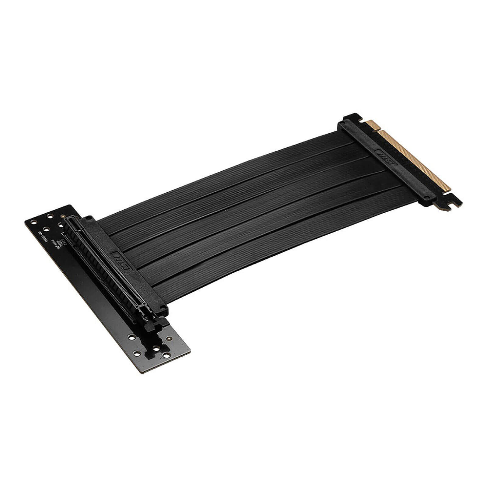 Accessoires carte graphique MSI Riser Cable PCIe 4.0 x16 - 180 mm - Noir - Autre vue