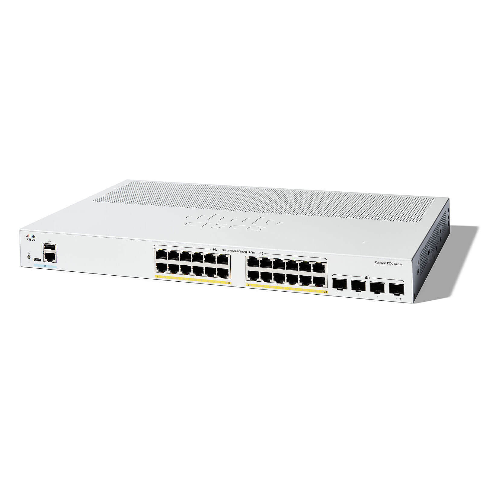 Switch et Commutateur Cisco Catalyst 1200 C1200-24P-4X - Autre vue
