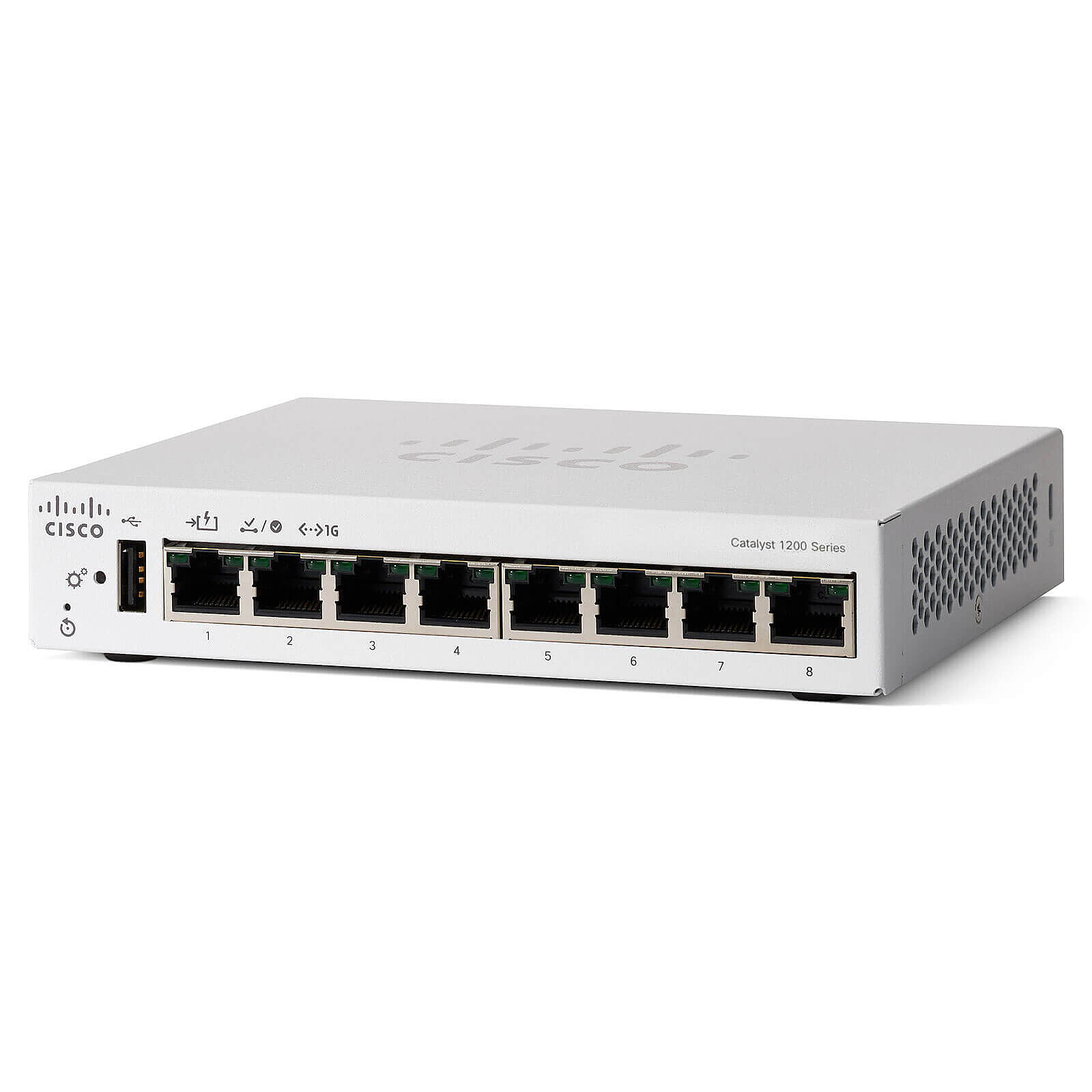 Switch et Commutateur Cisco Catalyst 1200 C1200-8T-D - Autre vue