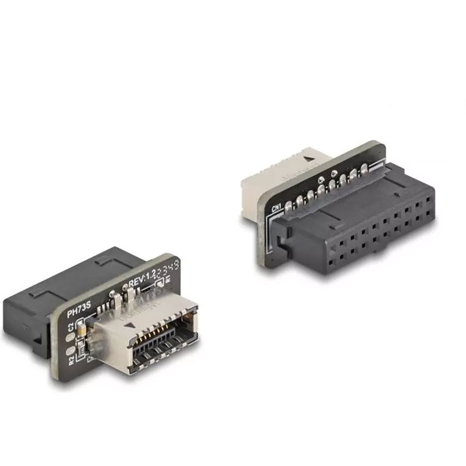 Adaptateur USB DeLock Adaptateur 19 broches vers Type-E Key A - Autre vue