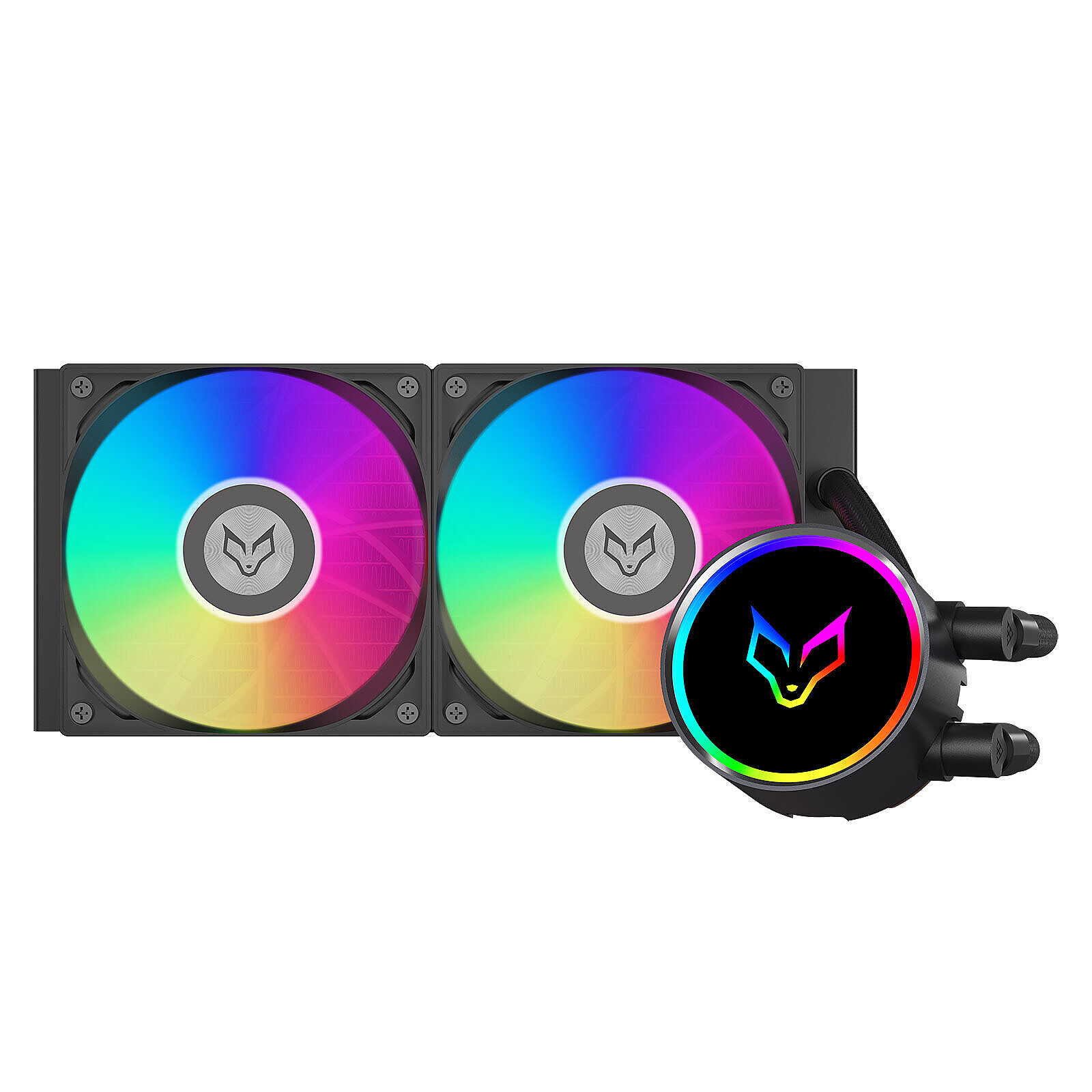 Watercooling AIO Fox Spirit Lightflow GX240 ARGB - Autre vue
