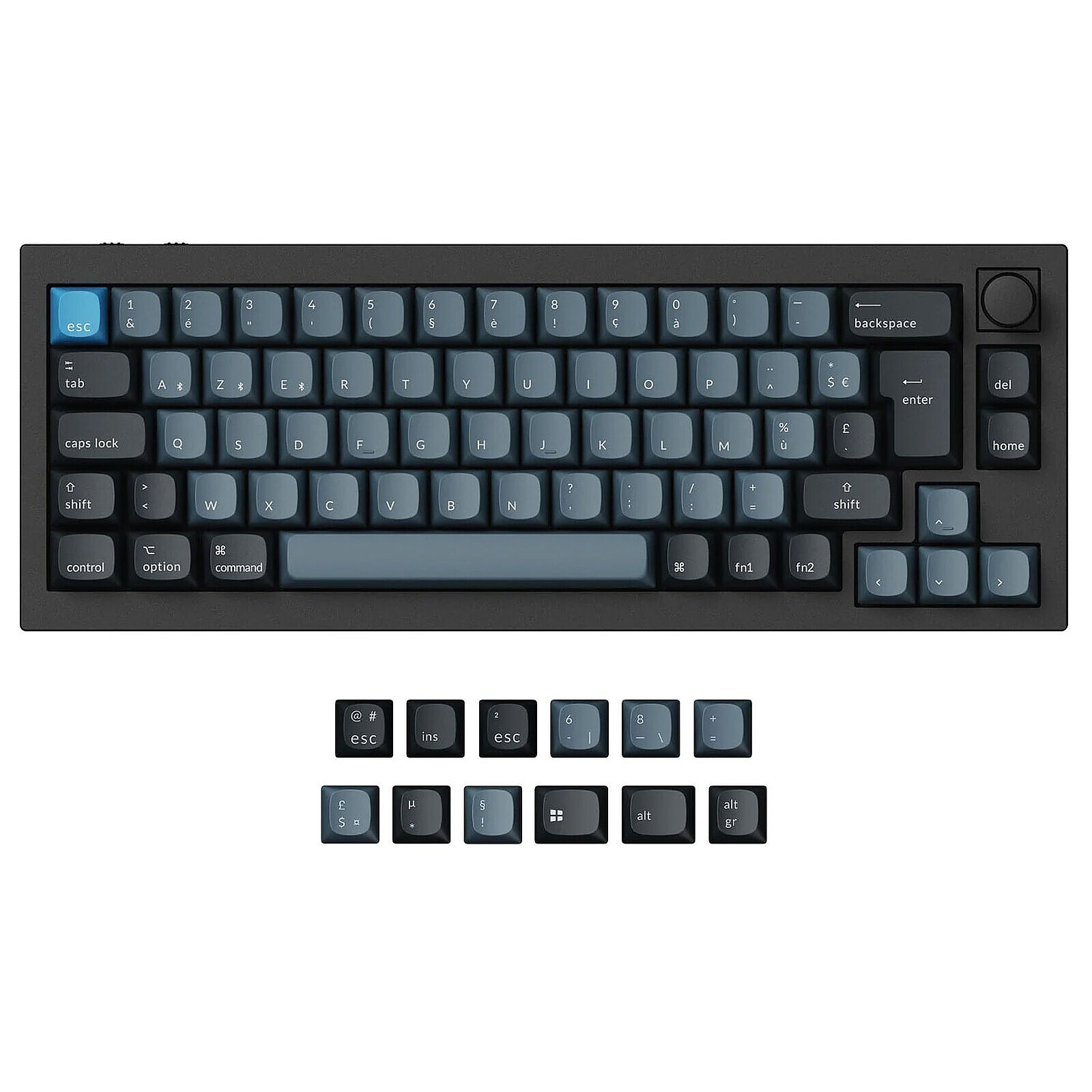 Clavier PC Keychron Q2 Pro - K Pro Red - Autre vue