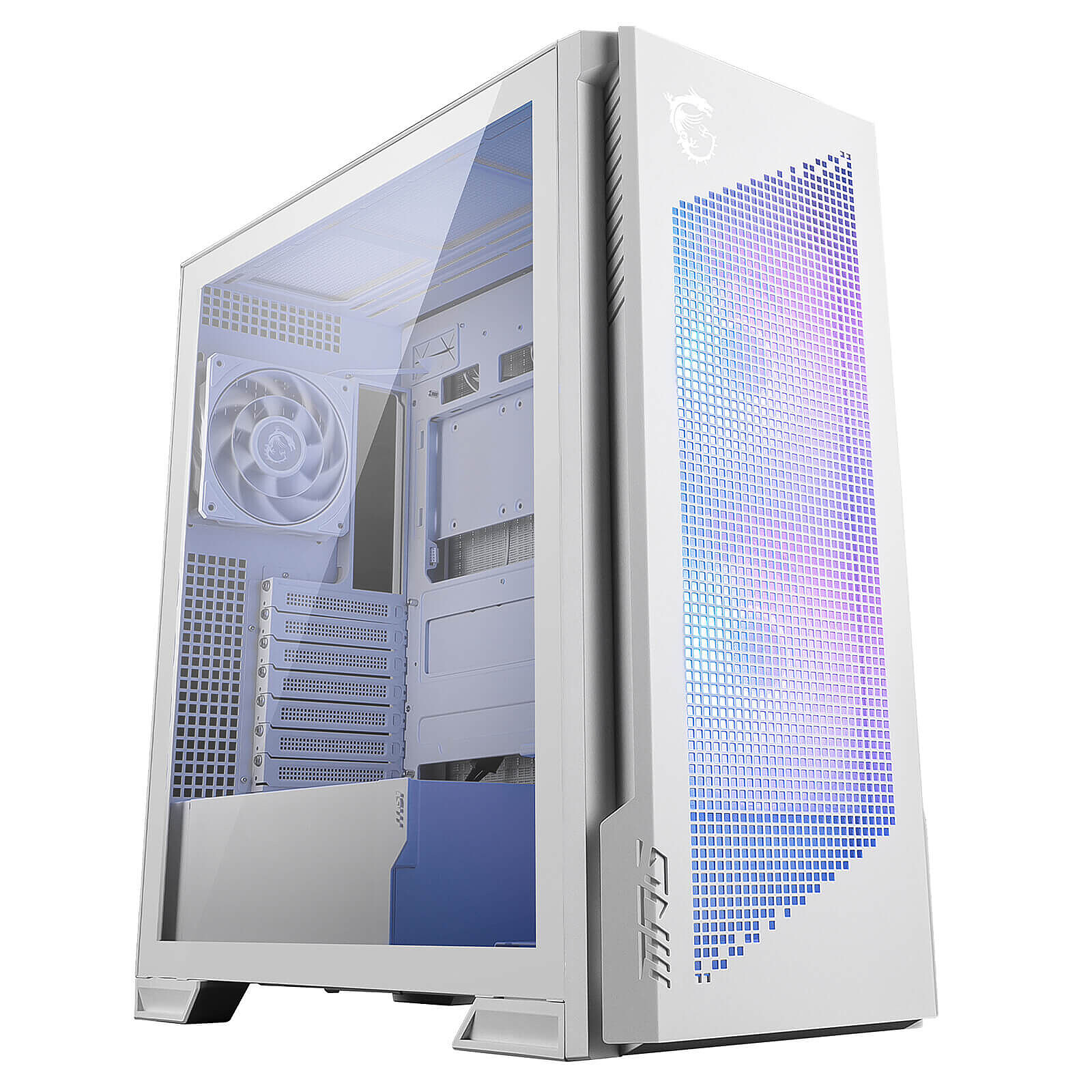 Boîtier PC MSI MPG VELOX 300R AIRFLOW PZ - Blanc - Autre vue