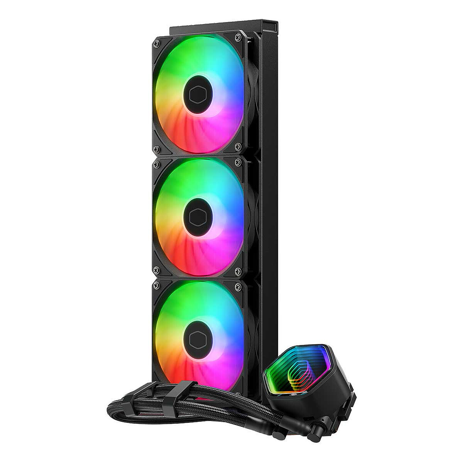 Watercooling AIO Cooler Master MasterLiquid 360 Core II ARGB Noir - Autre vue