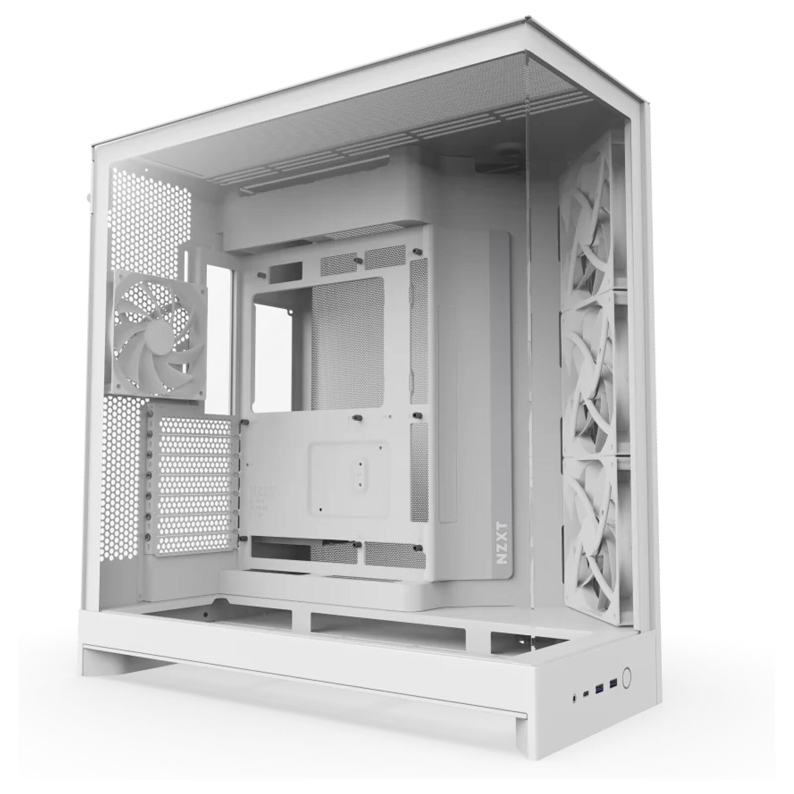 Boîtier PC NZXT H9 Flow Blanc - 2025 - Autre vue