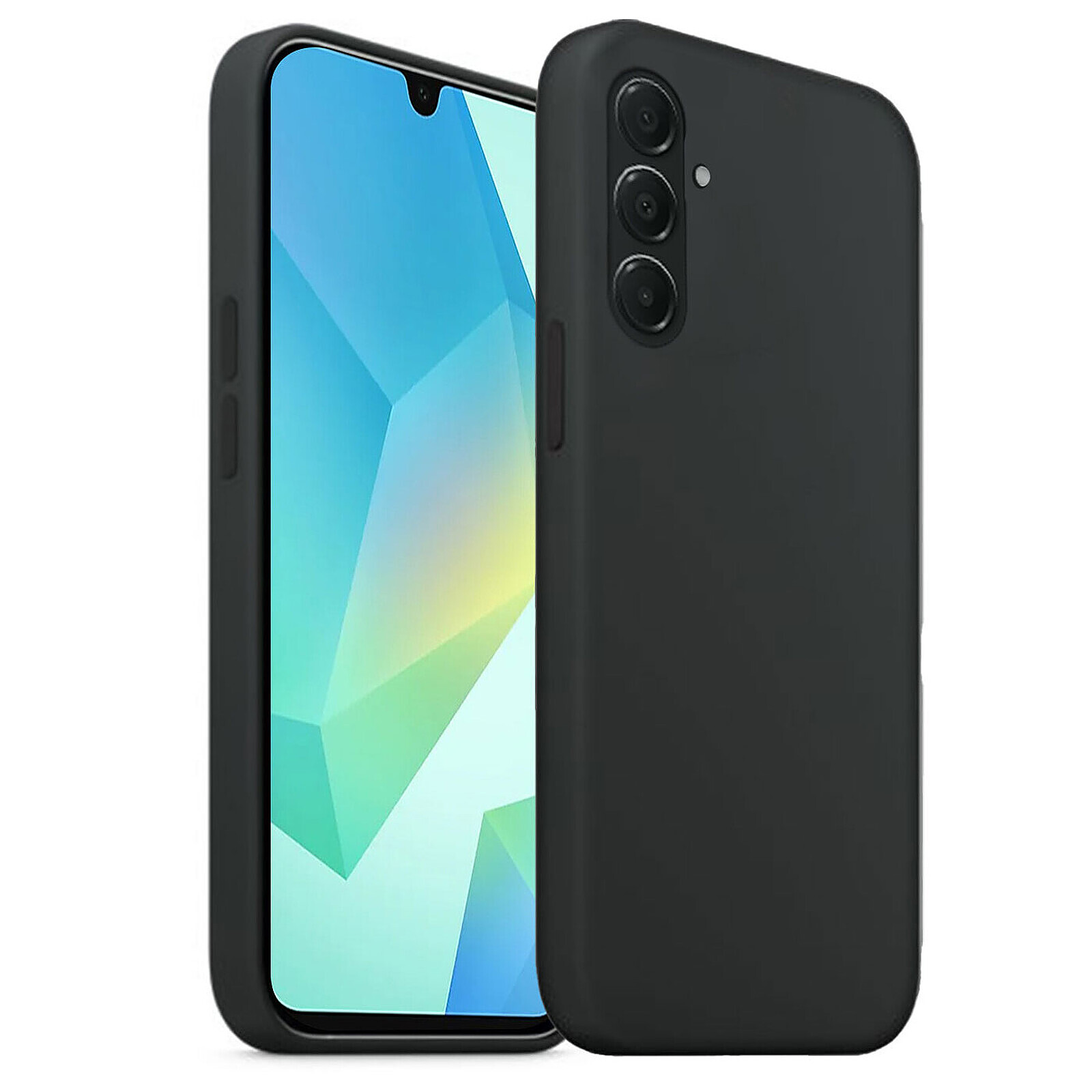 Coque et housse Akashi Coque Silicone Noir Galaxy A17 - Autre vue