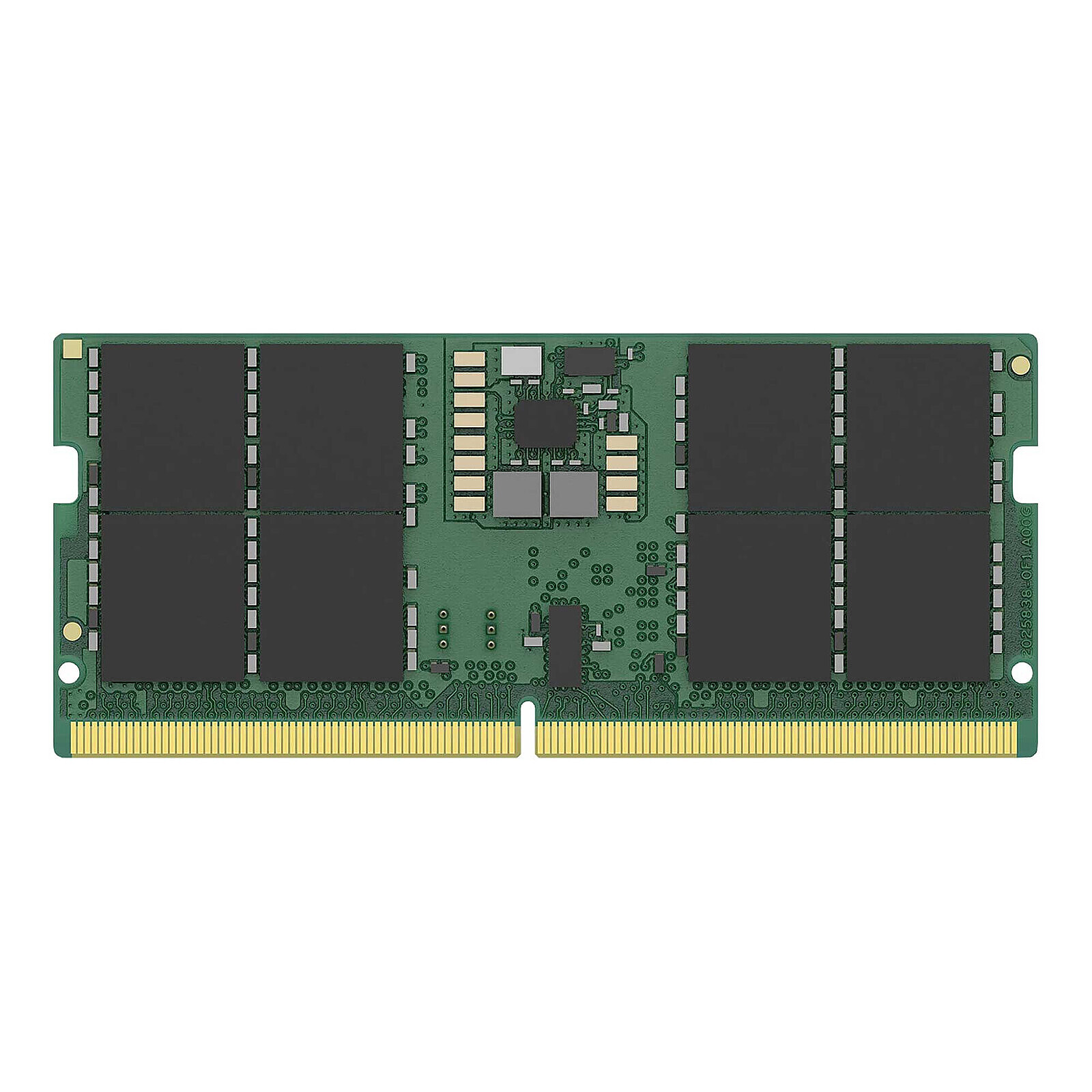 Mémoire RAM Kingston ValueRAM SO-DIMM - 1 x 16 Go DDR5 6400 MHz - CL52 1Rx8 - Autre vue