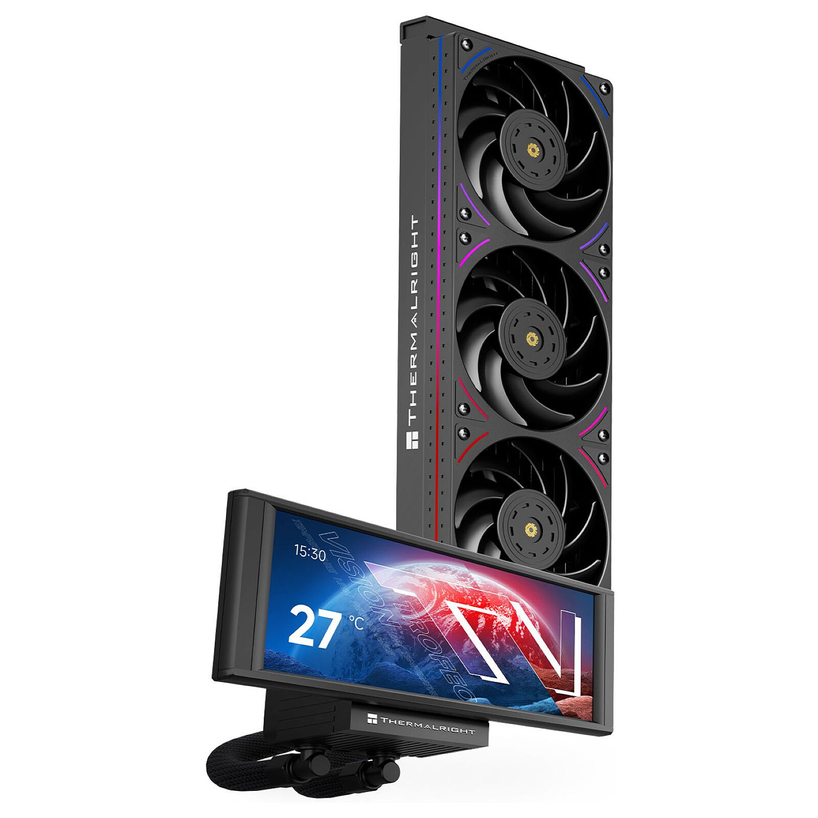 Watercooling AIO Thermalright Trofeo Vision 360 ARGB - Noir - Autre vue